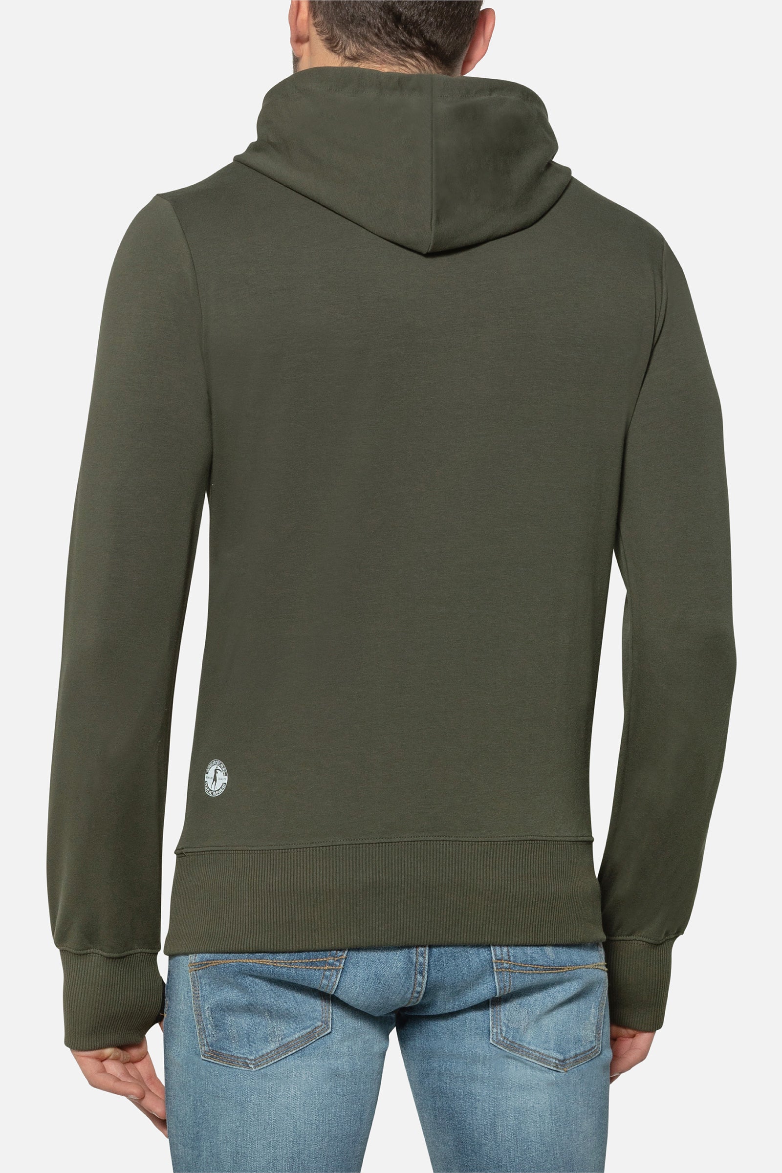 Sweat à capuche avec ouverture du pouce à l'armée Boxeur des Rues