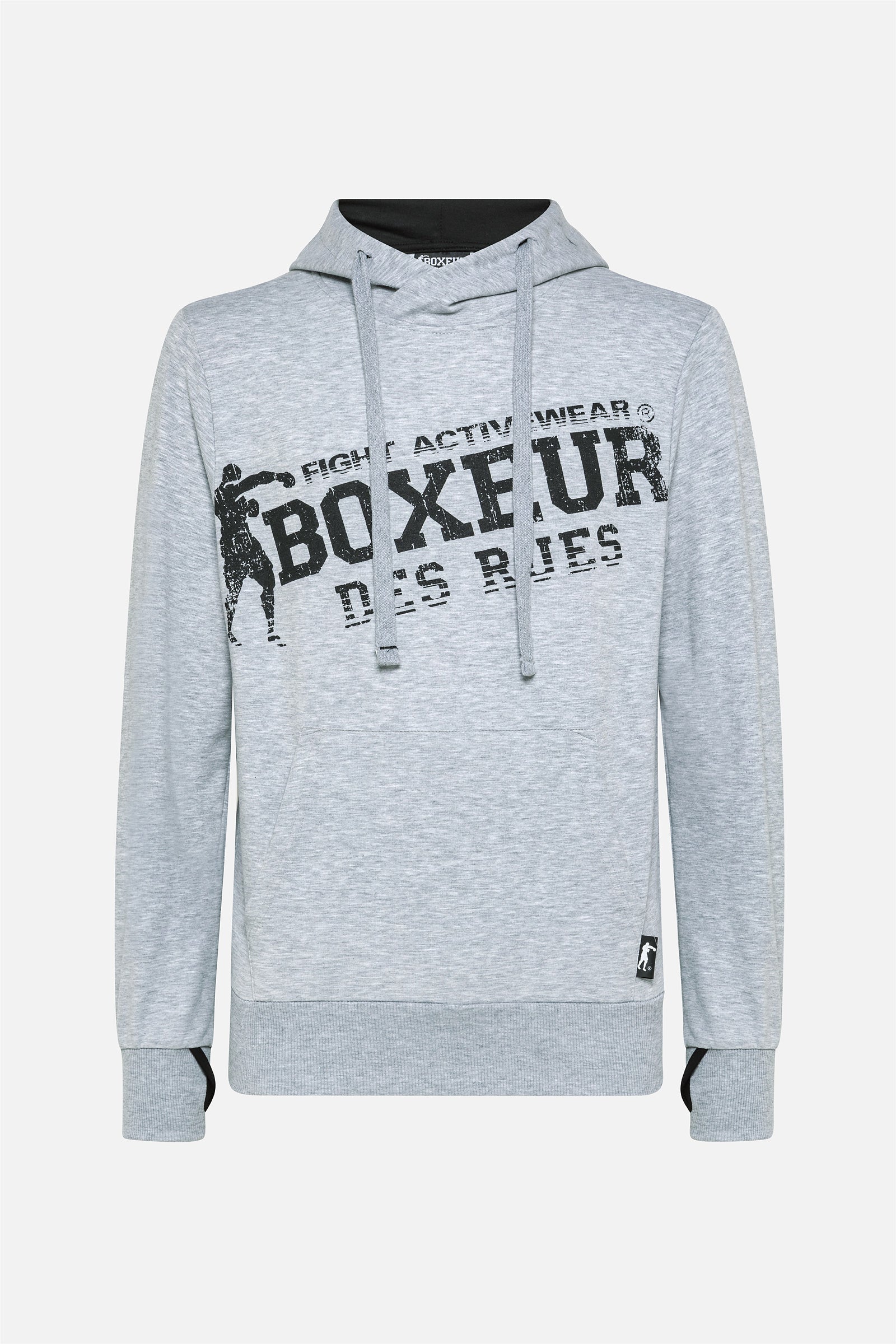 Sweat à capuche avec ouverture du pouce dans Greymel Sweat à capuche Boxeur des Rues