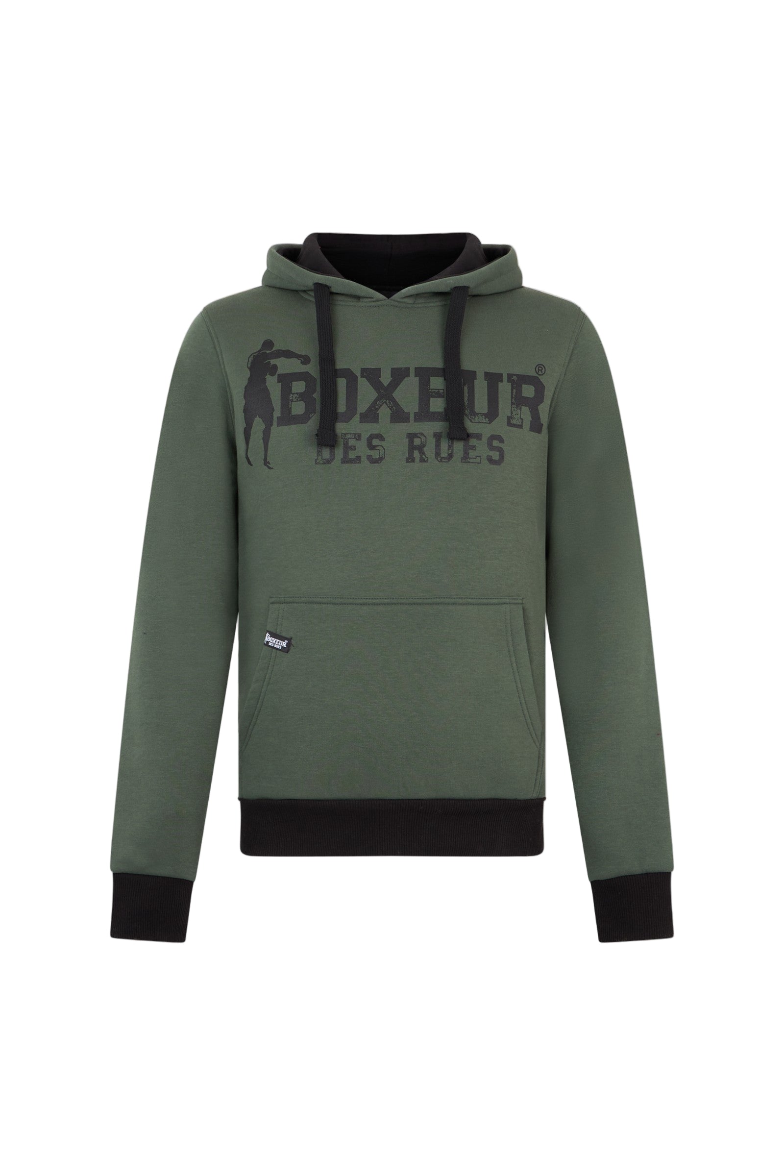 Sweat à capuche en Sage