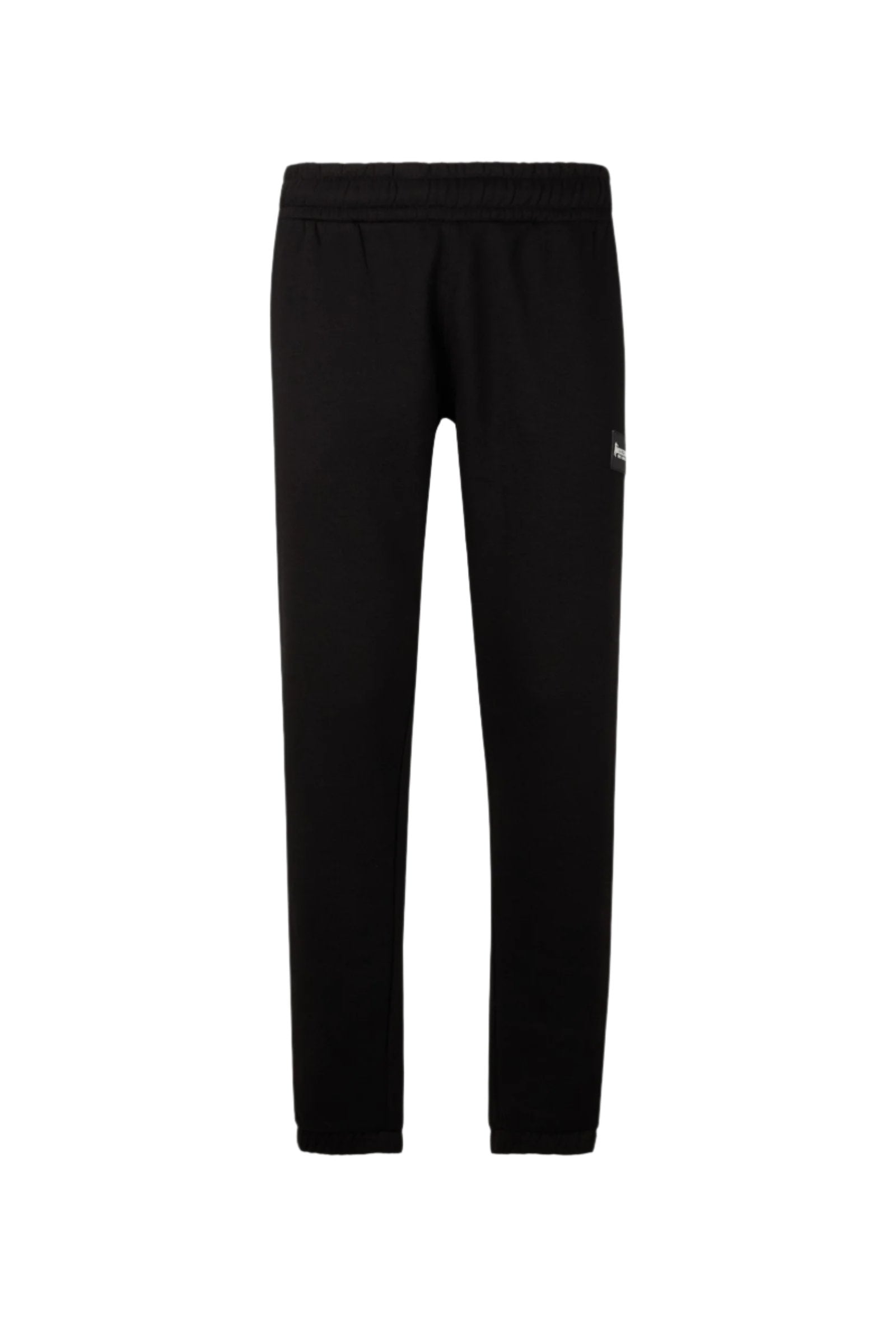 Long Pants With Patch in Black Pantalon Boxeur des Rues