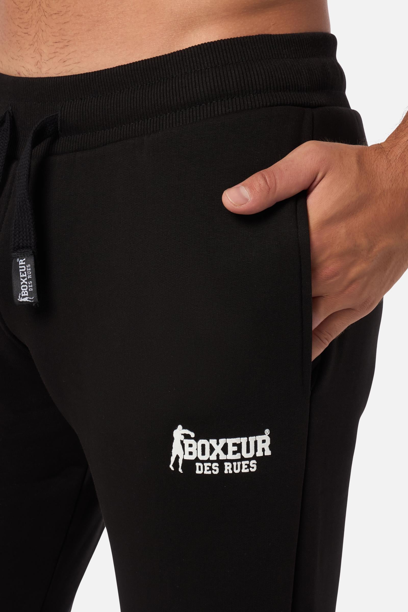 Long Pant in Black Pantalon Boxeur des Rues