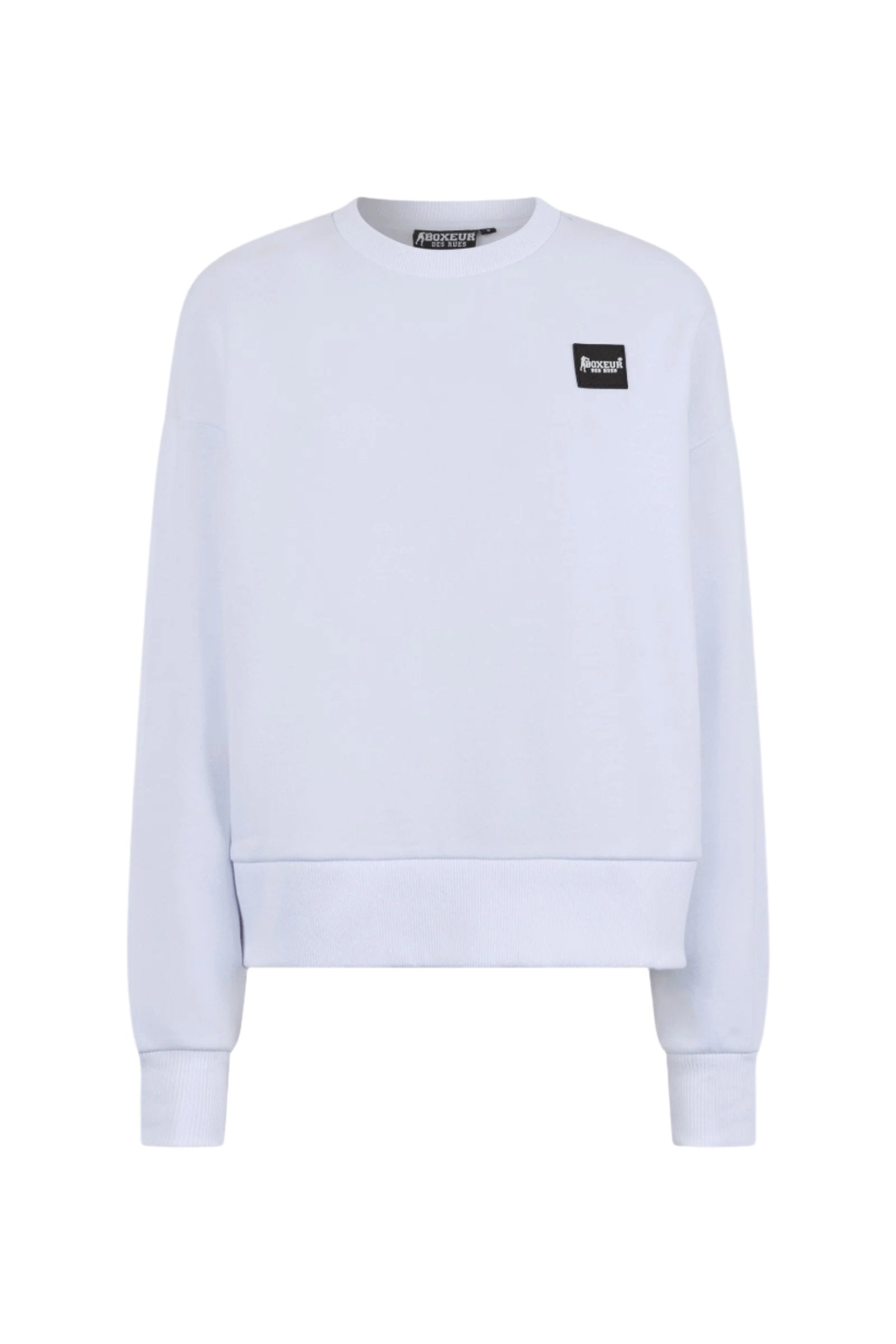 Sweat-shirt ras du cou en blanc Sweatshirts Boxeur des Rues