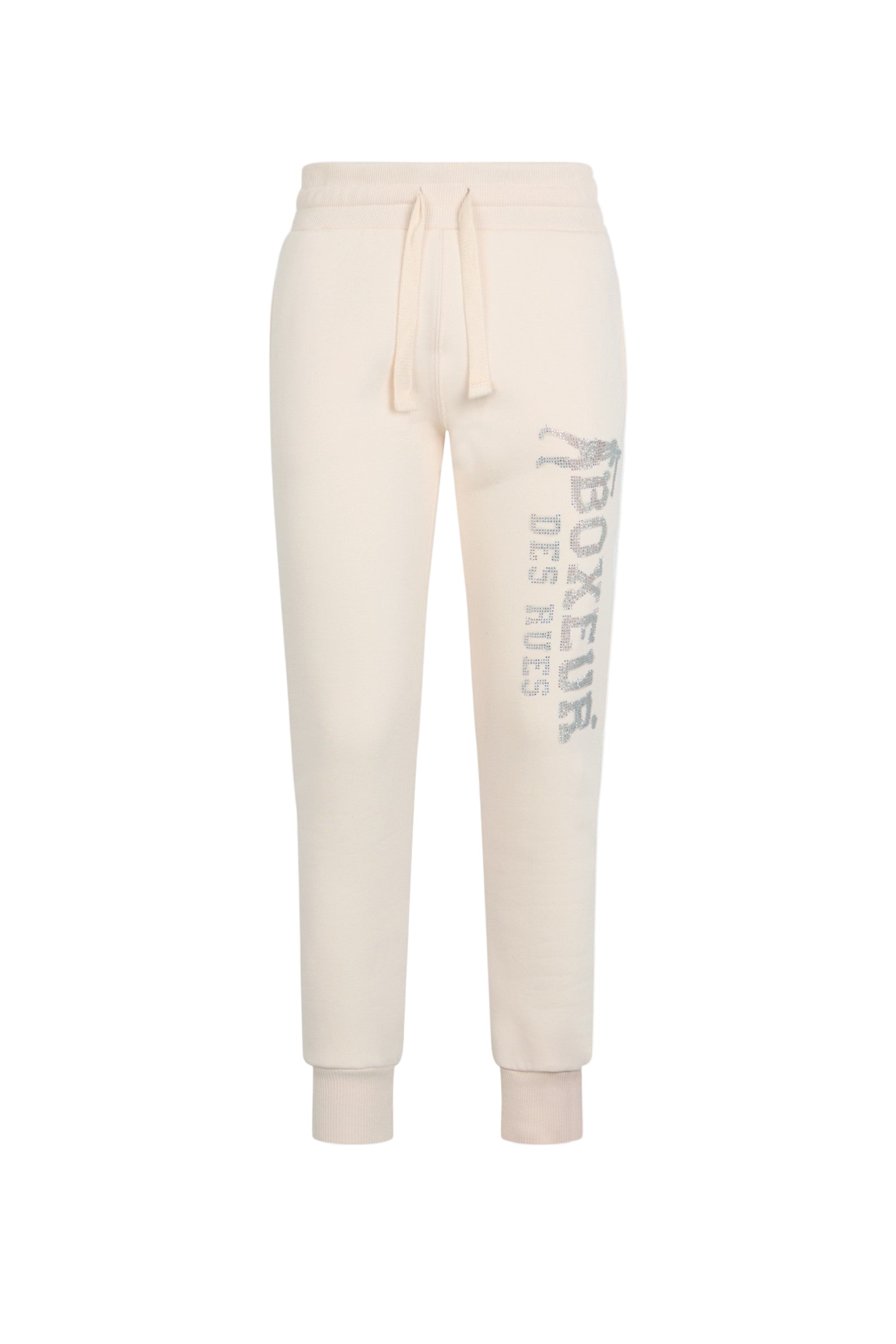 Rhinestone Regular Jogger en beurre