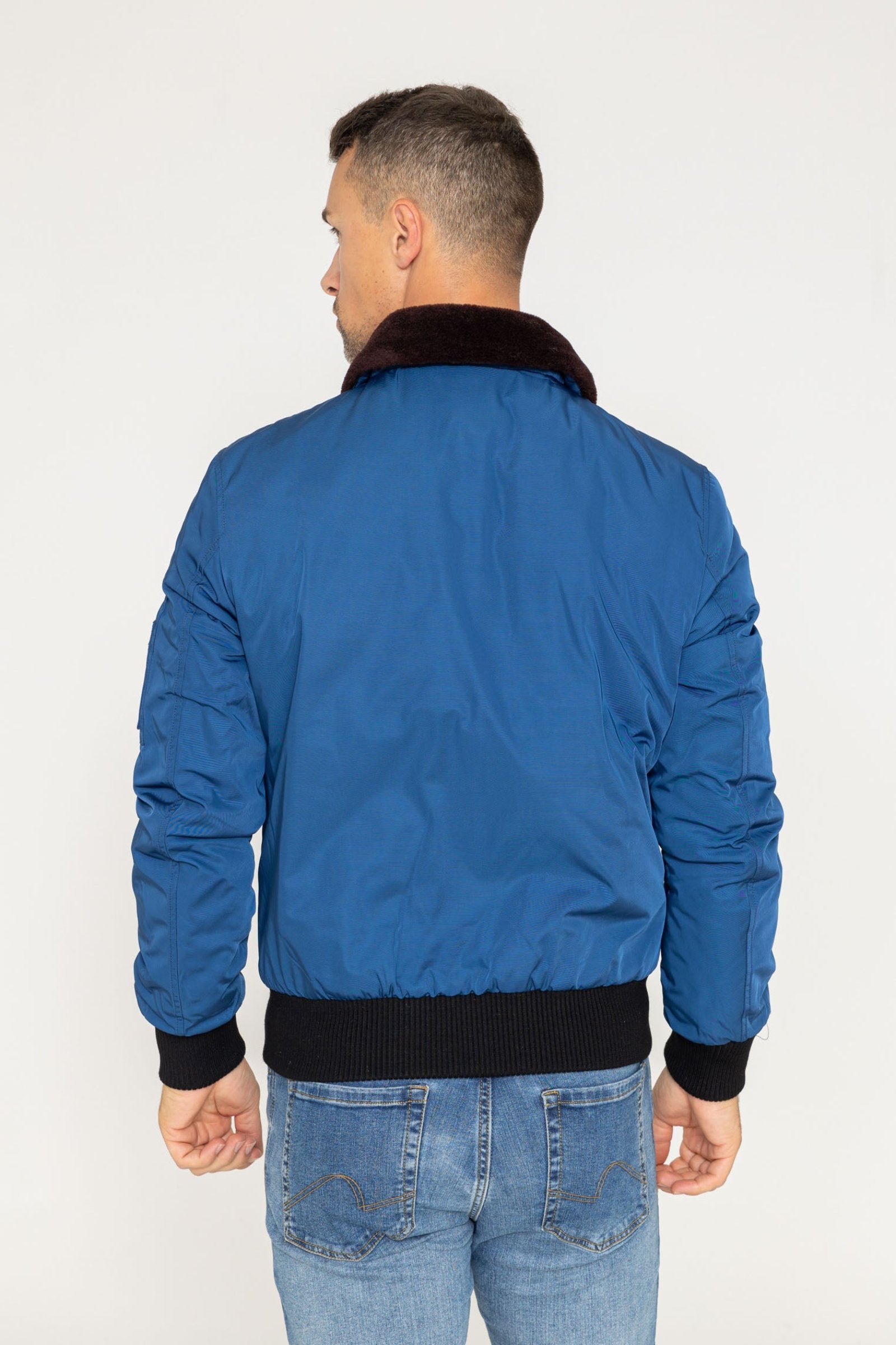 Curtiss M Bomber dans Vestes Indigo Bombers Original