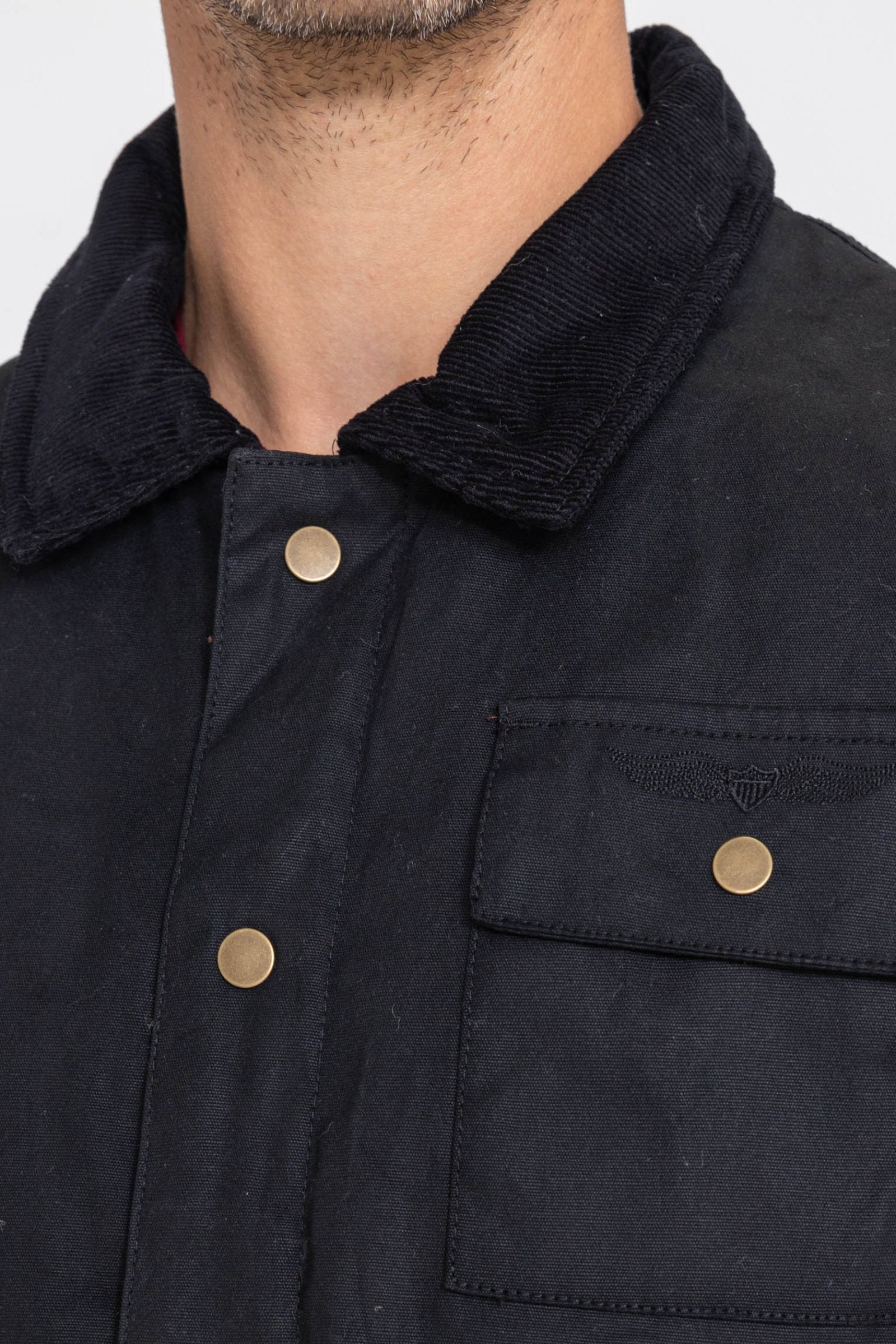 Veste de campagne Dakota M à Black Vestes Bombers Original