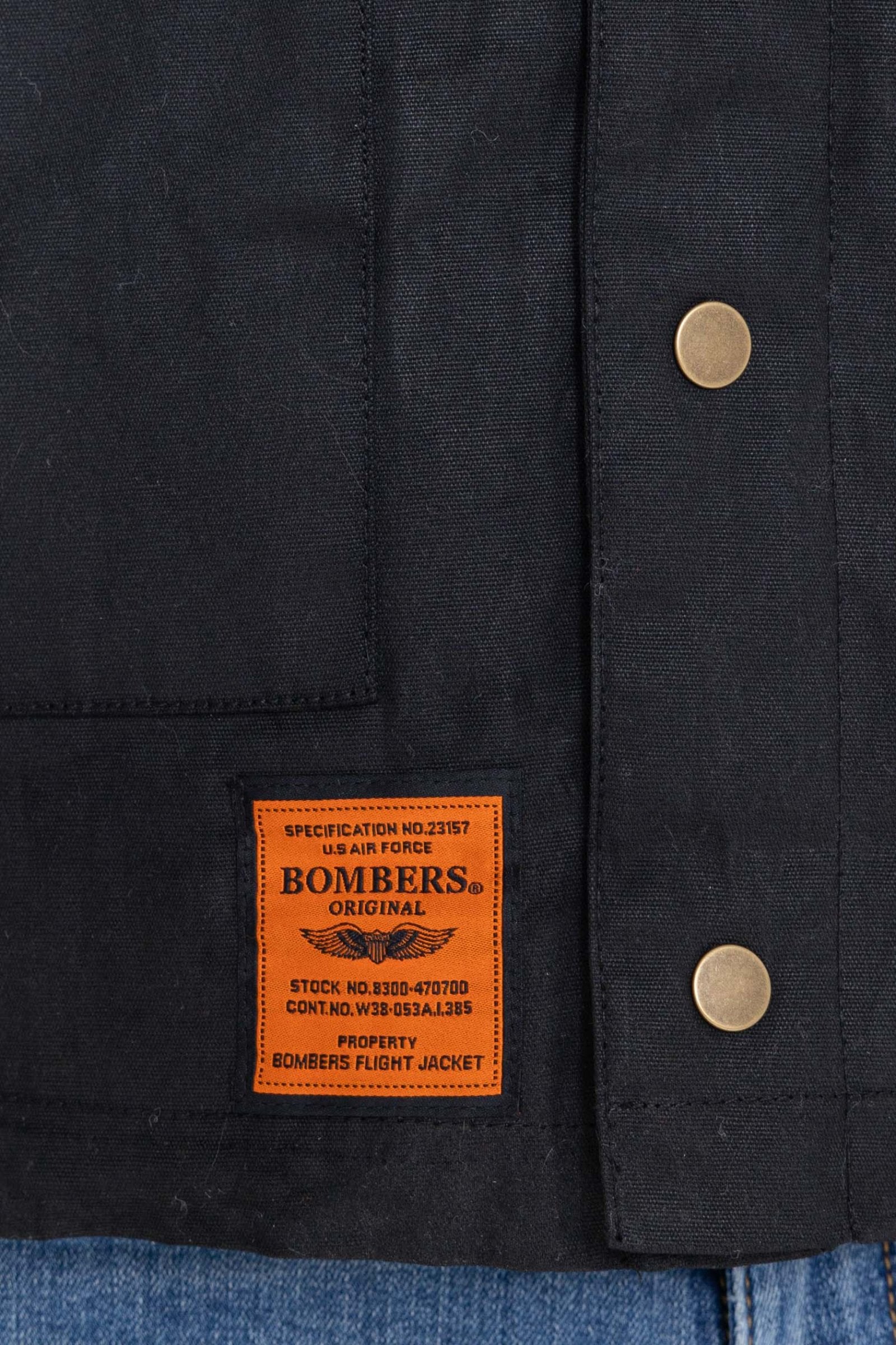 Veste de campagne Dakota M à Black Vestes Bombers Original