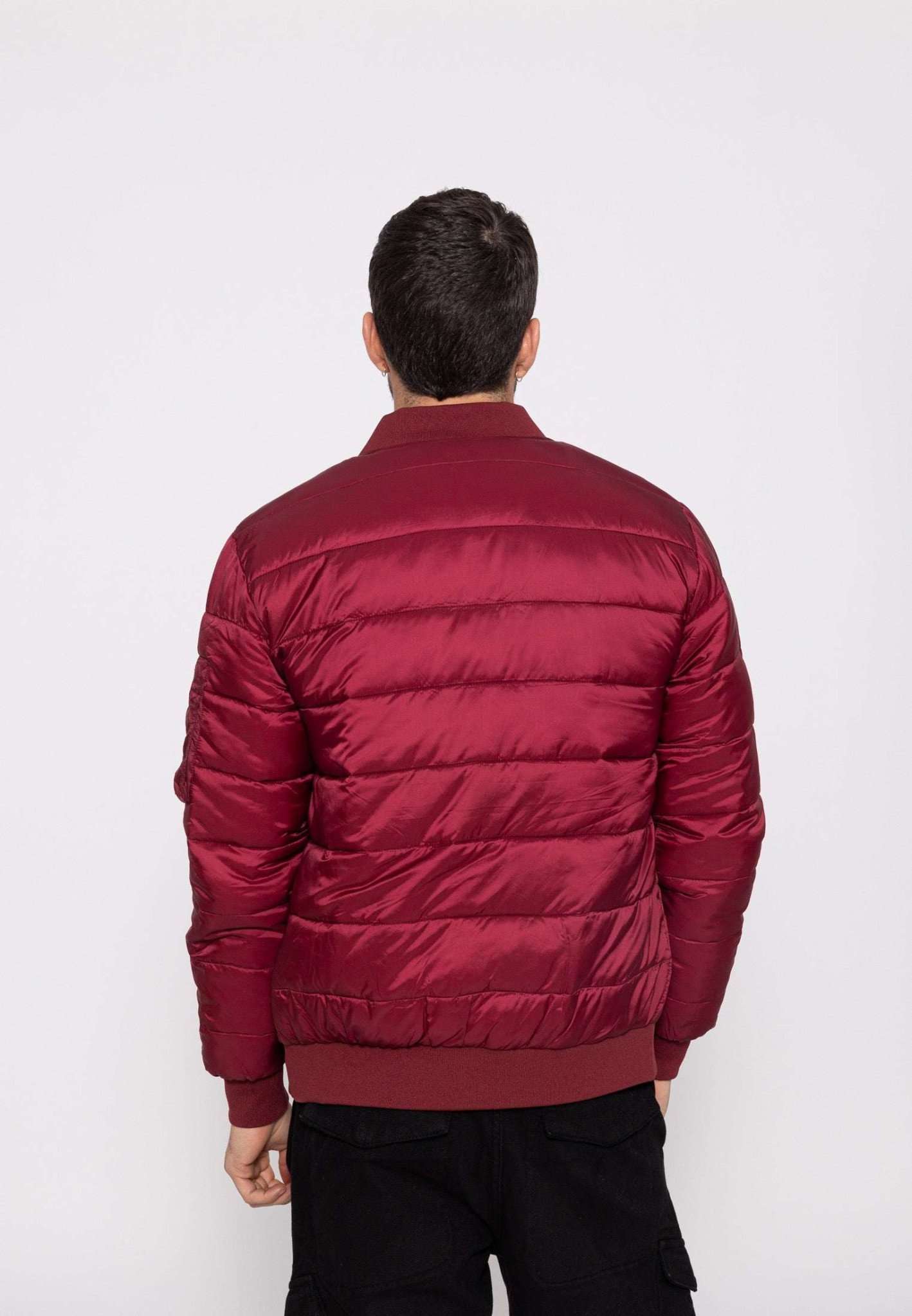Doudoune Dallas M à Bourgogne Vestes Bombers Original