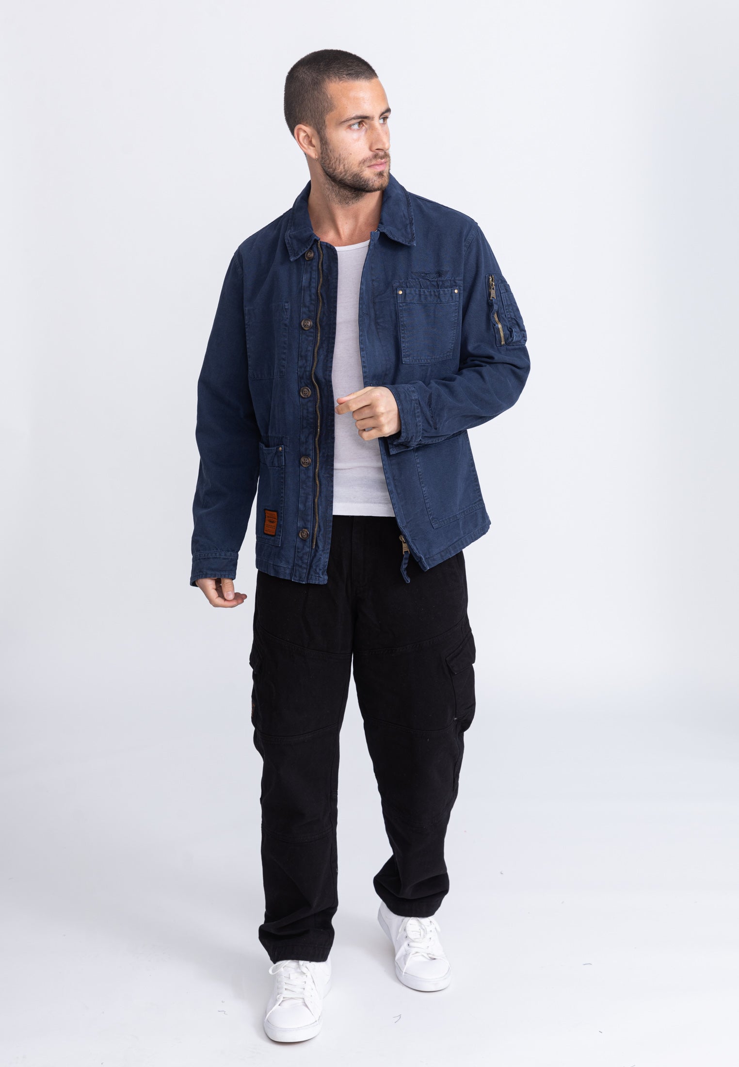 Veste Davis M dans Vestes Marine Bombers Original