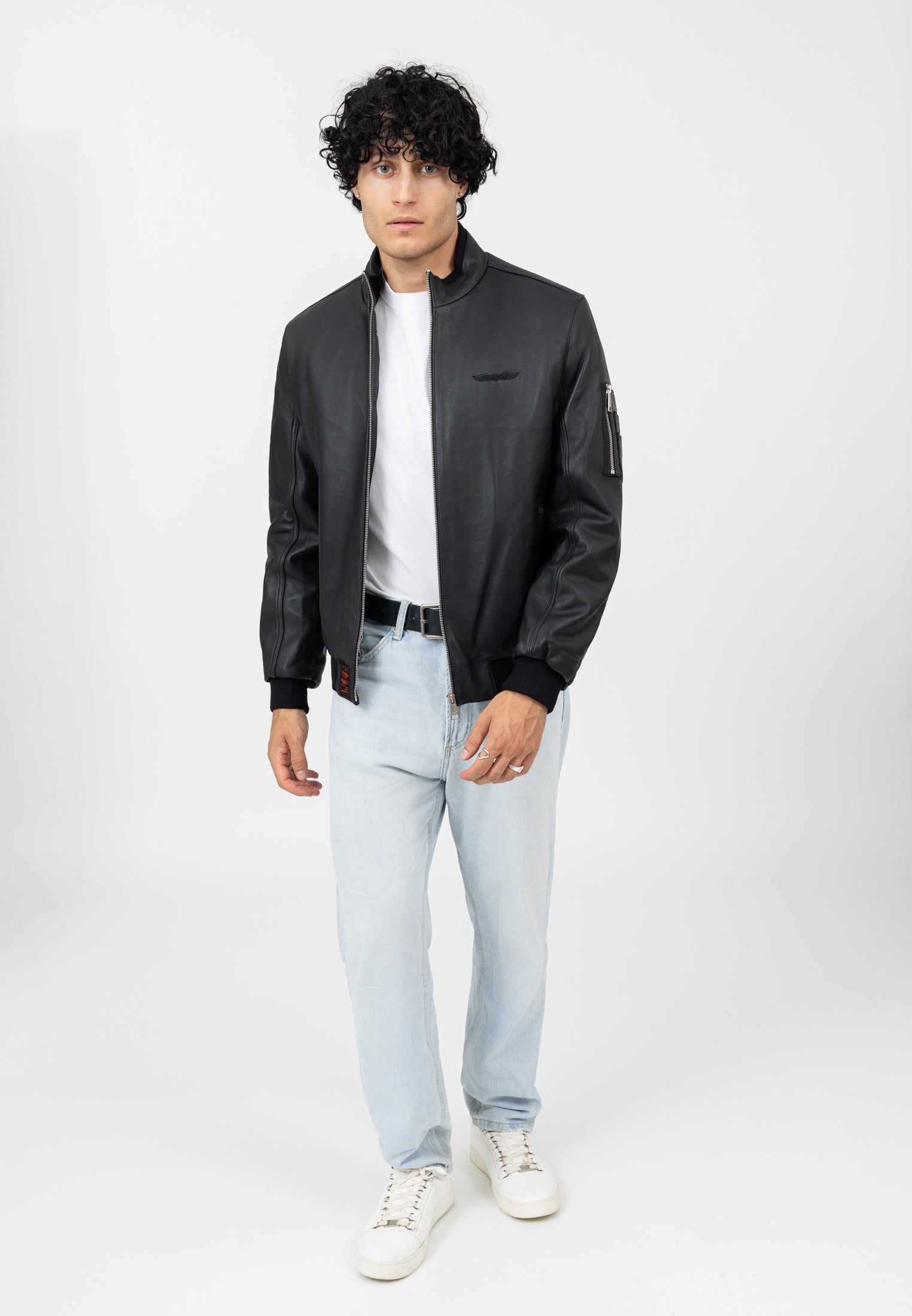 Denver-M in Black Vestes Bombers Original