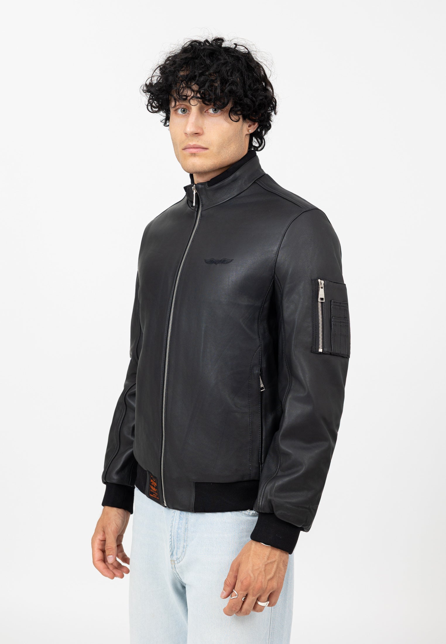 Denver-M in Black Vestes Bombers Original