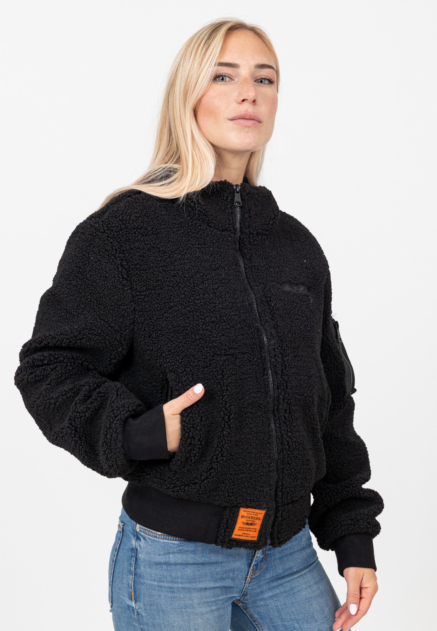 Edmonton-W in Black Vestes Bombers Original