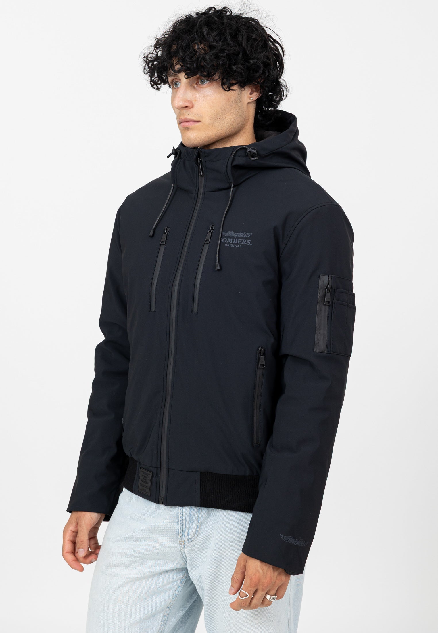 Edwards-M in Black Vestes Bombers Original