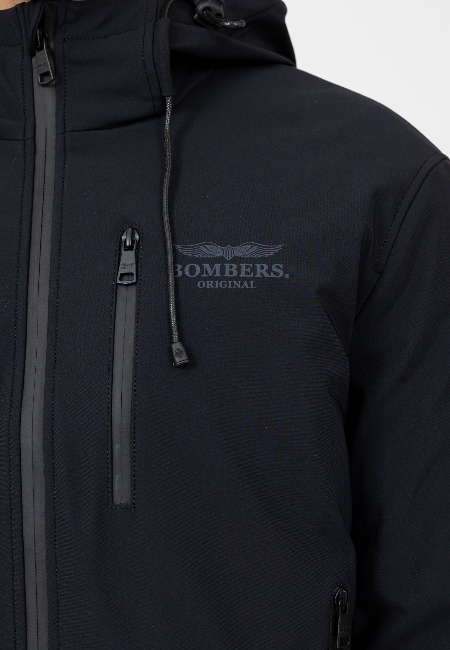 Edwards-M in Black Vestes Bombers Original