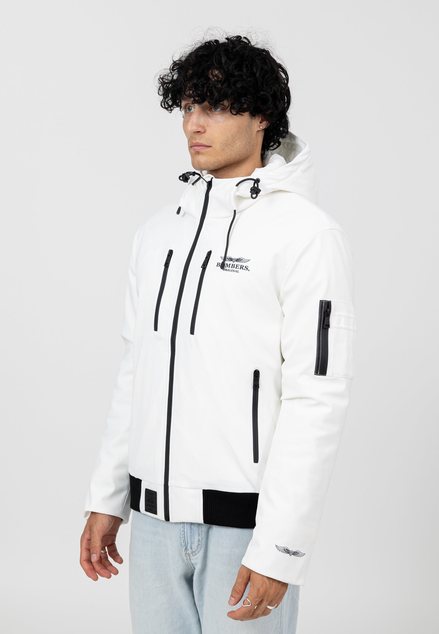 Edwards-M in Cream Vestes Bombers Original