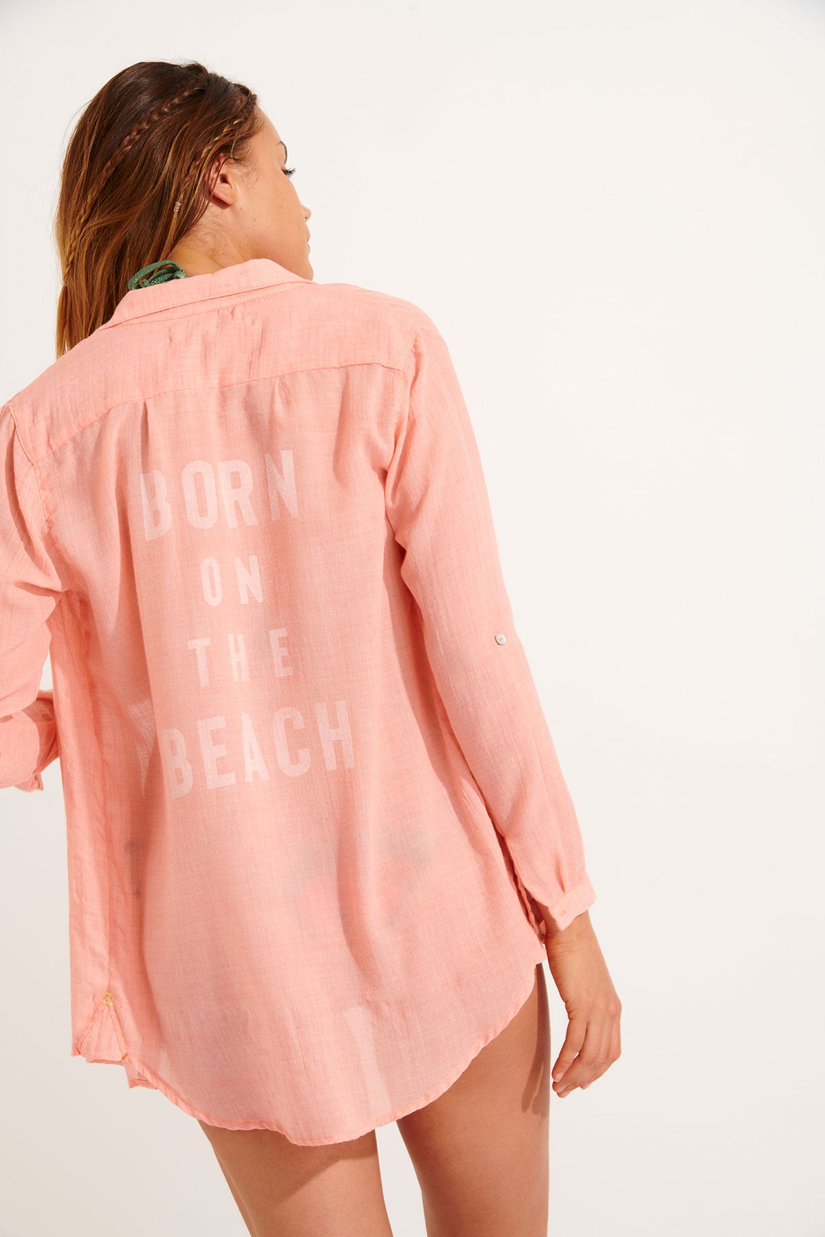 GARY ADILSON Chemise in Coral Chemises Banana Moon