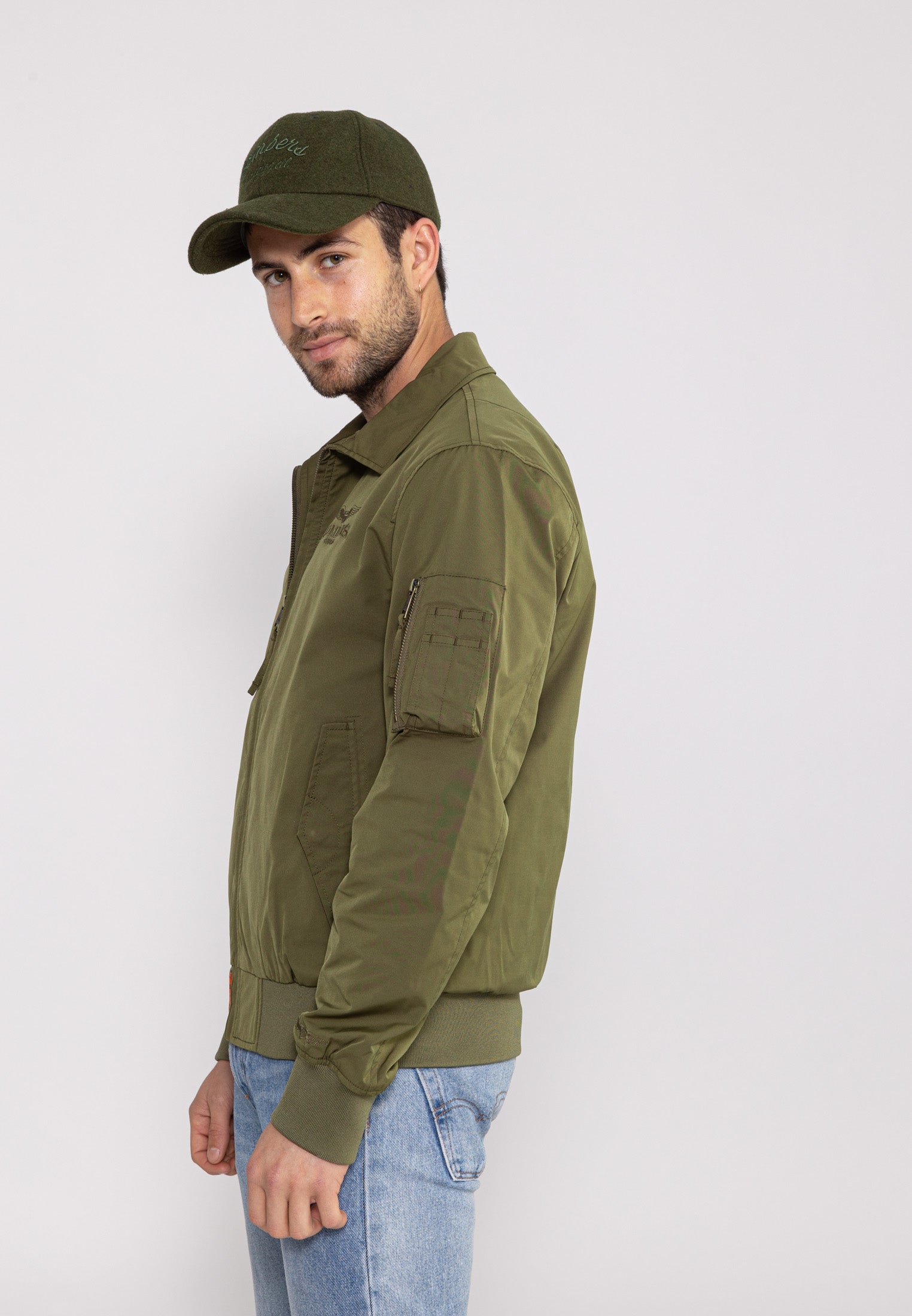 Hawk M Bomber dans Vestes Kaki Bombers Original