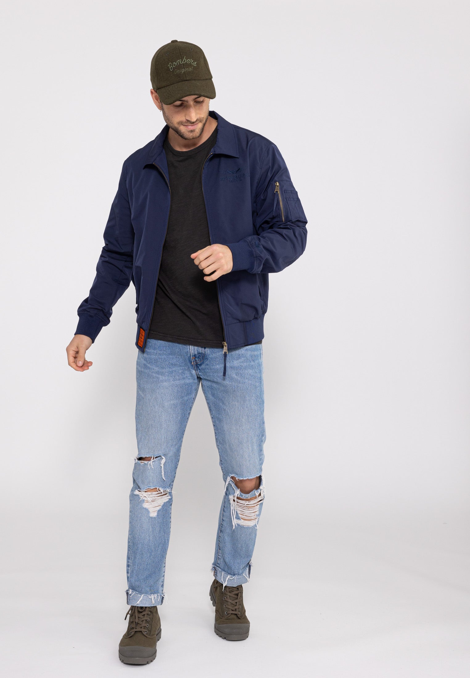 Hawk M Bomber dans Vestes Navy Bombers Original