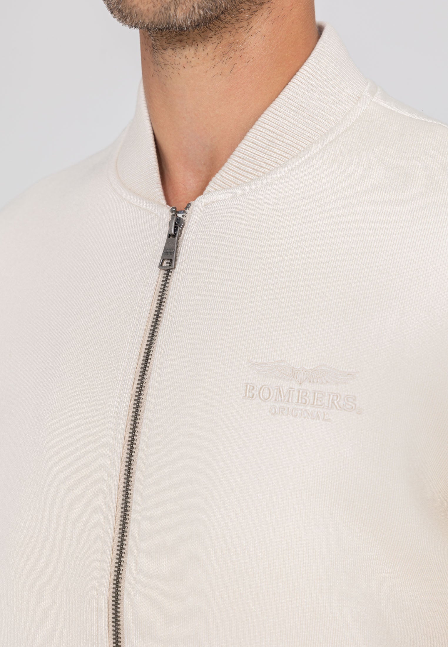 Hays M Bomber dans Cream Vestes Bombers Original