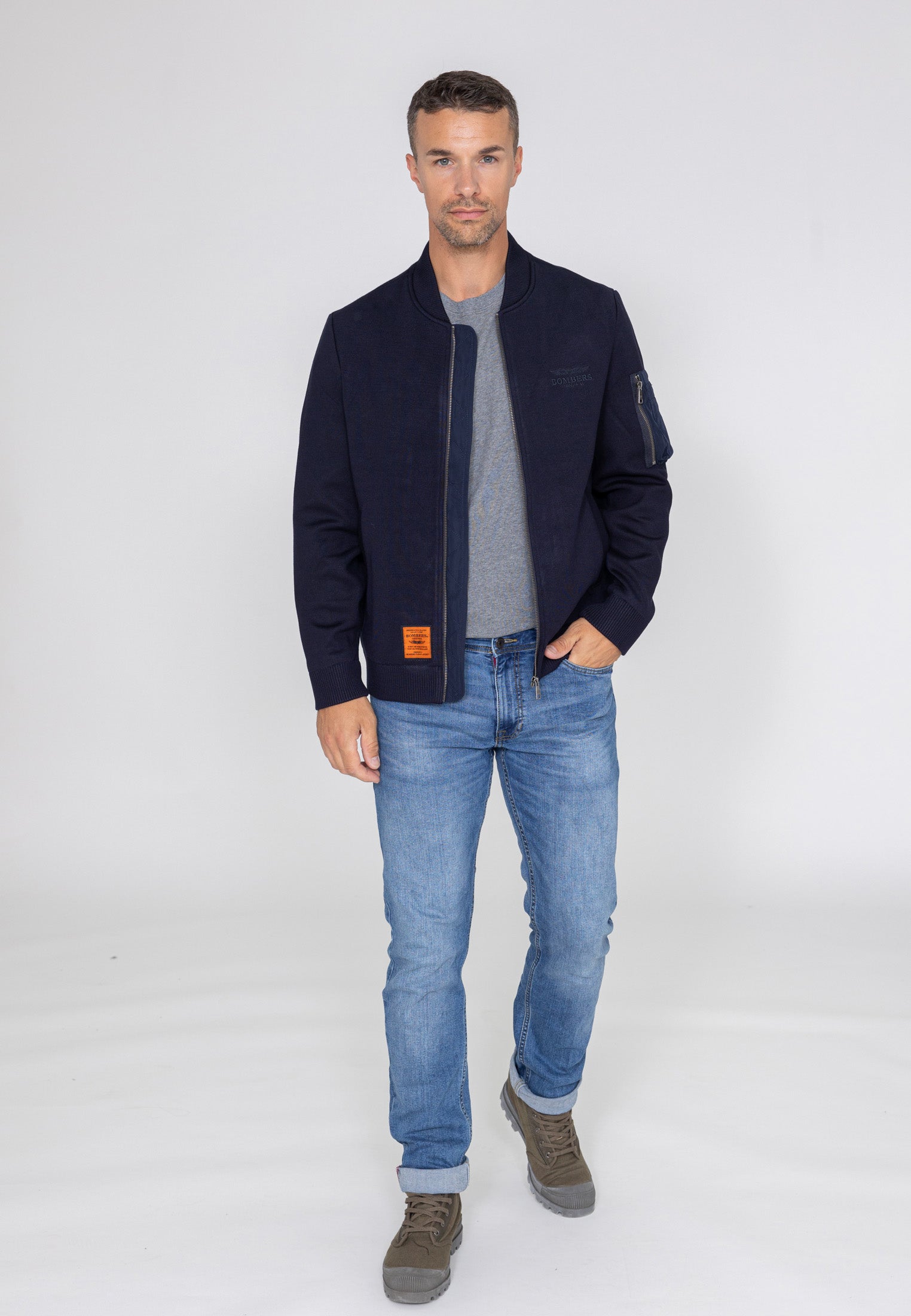 Hays M Bomber dans Vestes Navy Bombers Original