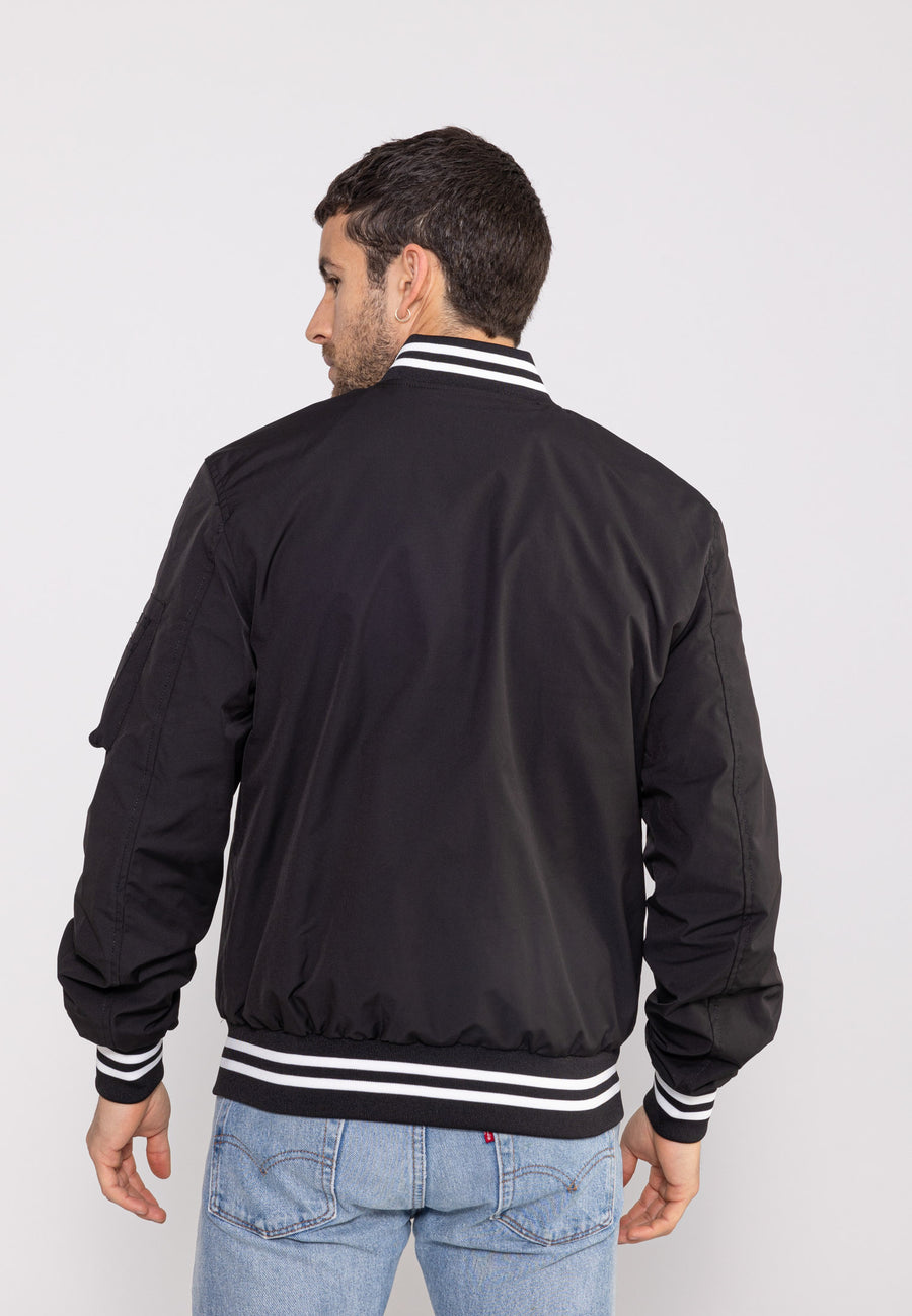 Hiller M Bombers in Black Vestes Bombers Original