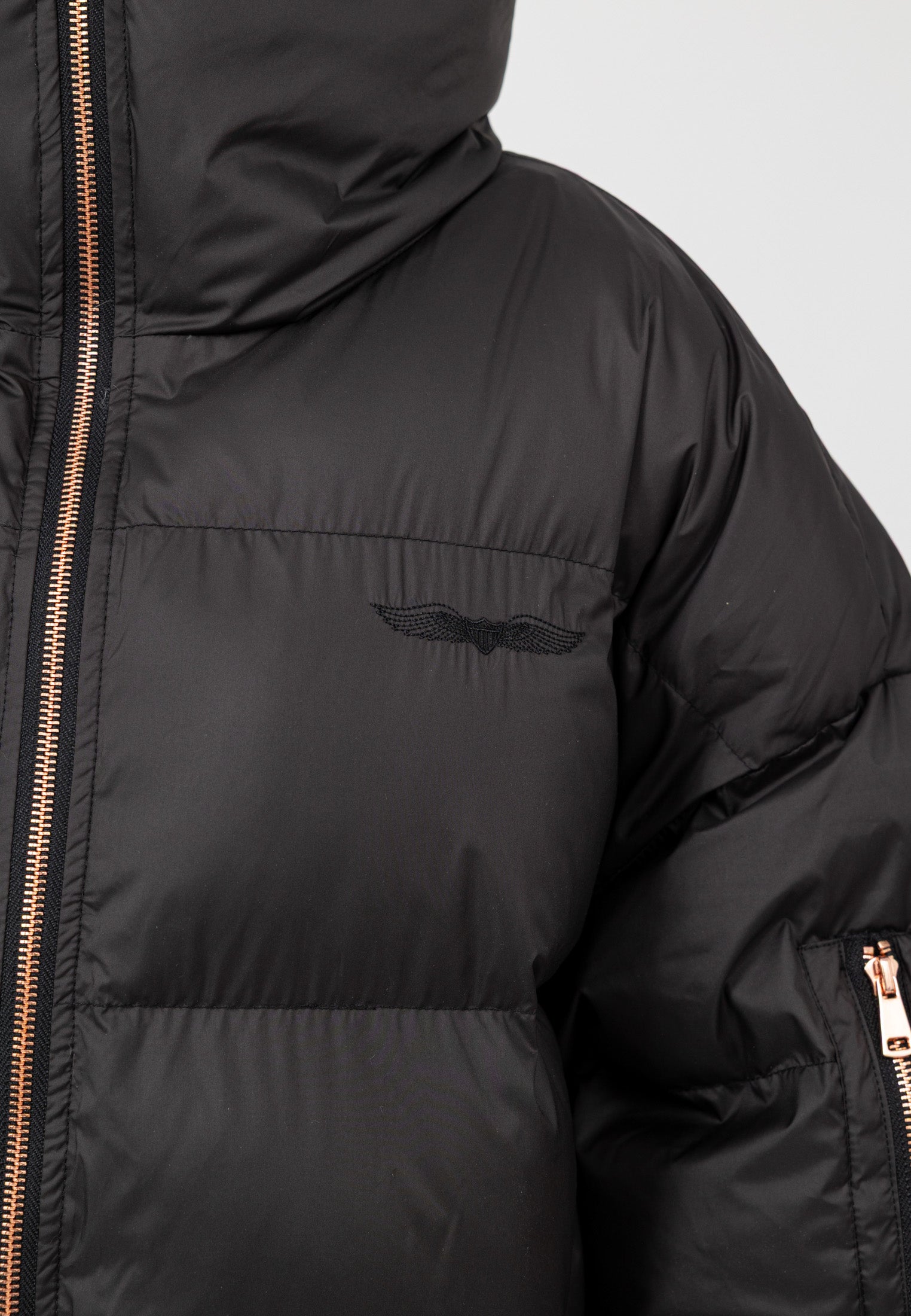 Hill-W in Black Vestes Bombers Original