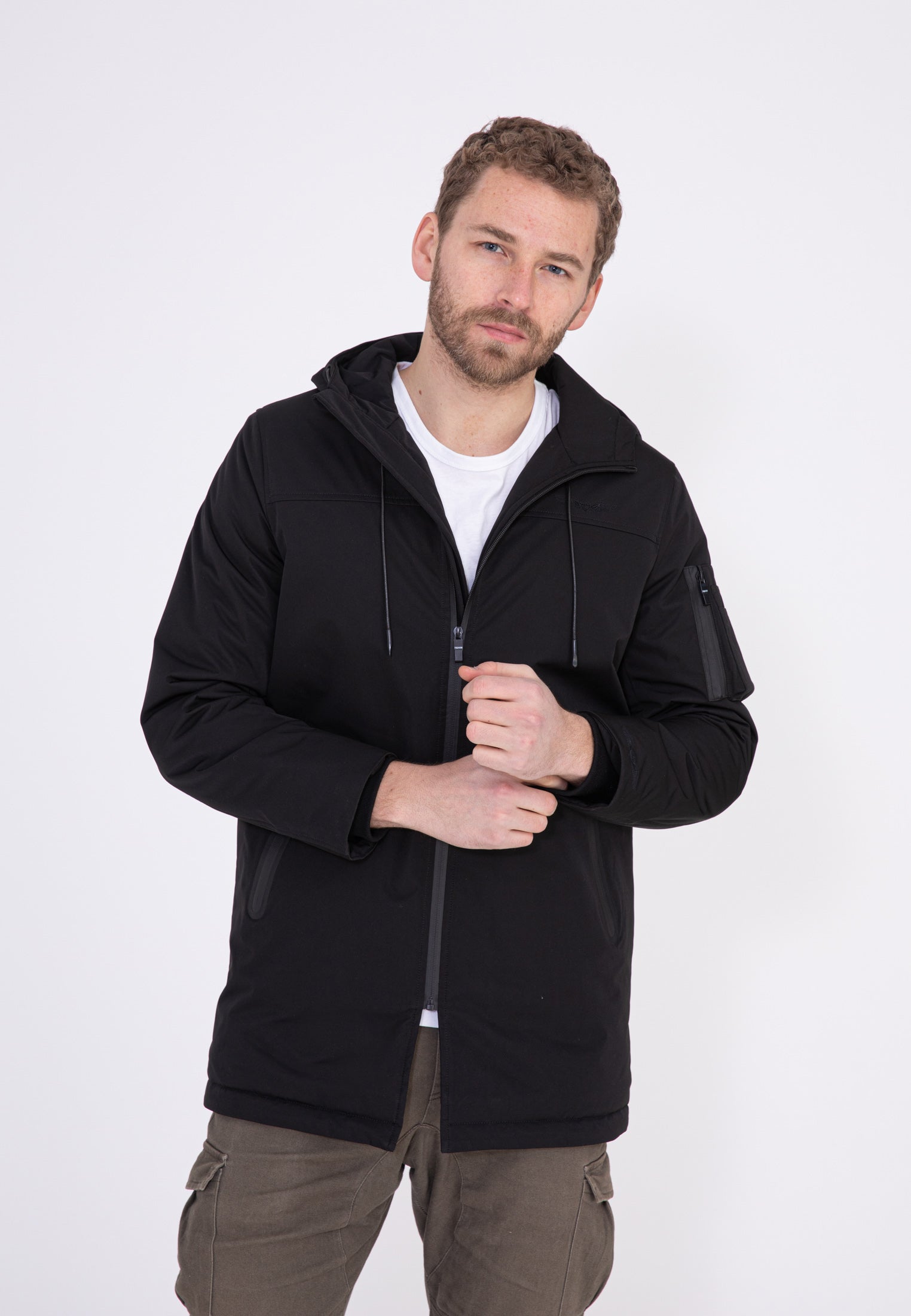 Iowa M Doudoune à Noir Vestes Bombers Original