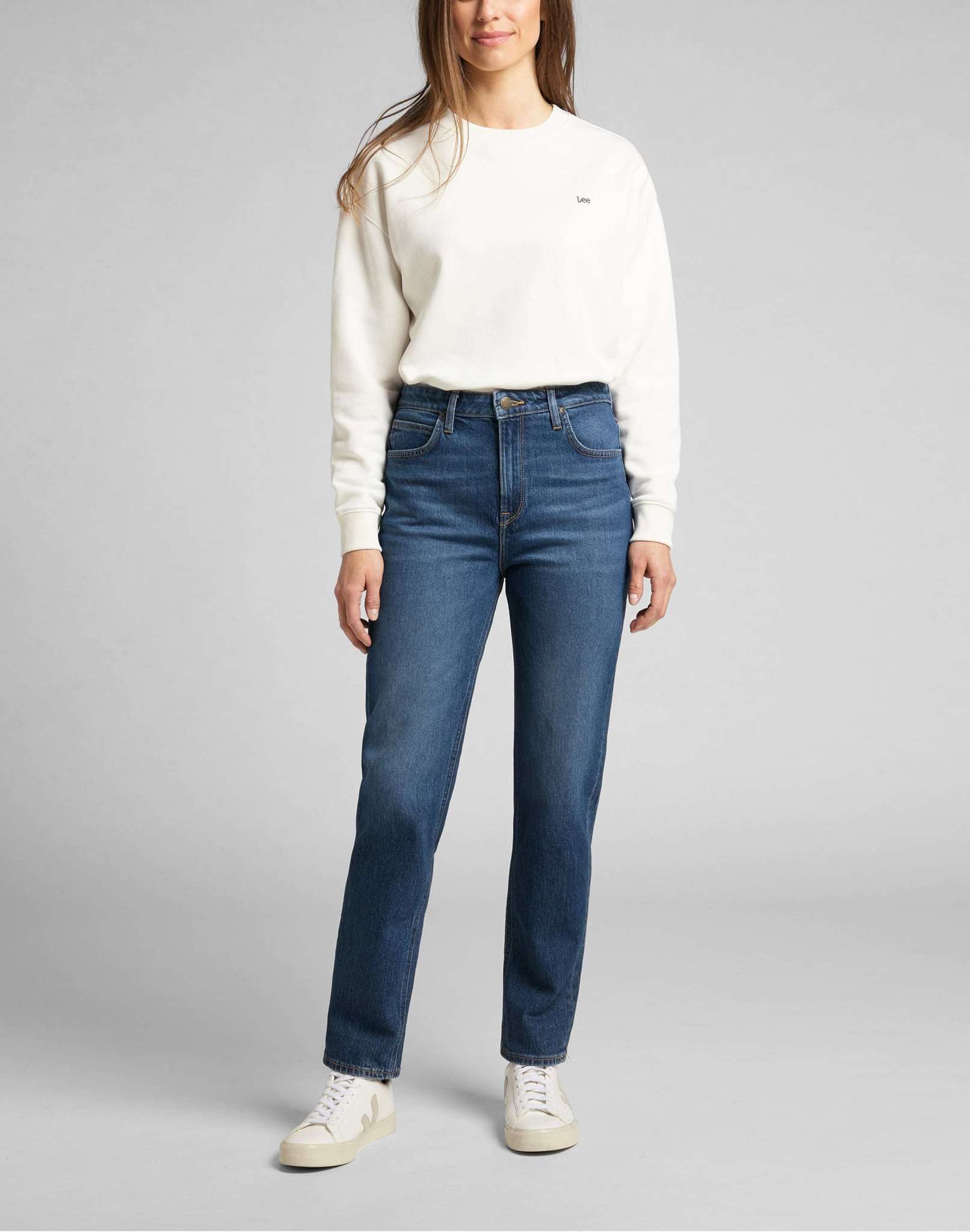 Carol en jean rubis foncé Lee