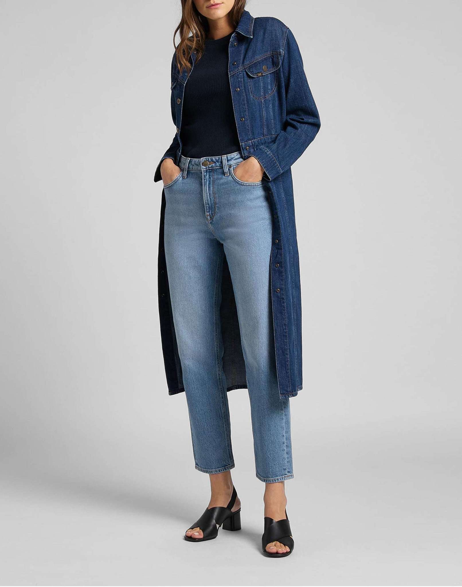 Carol en jeans Mid Soho Lee