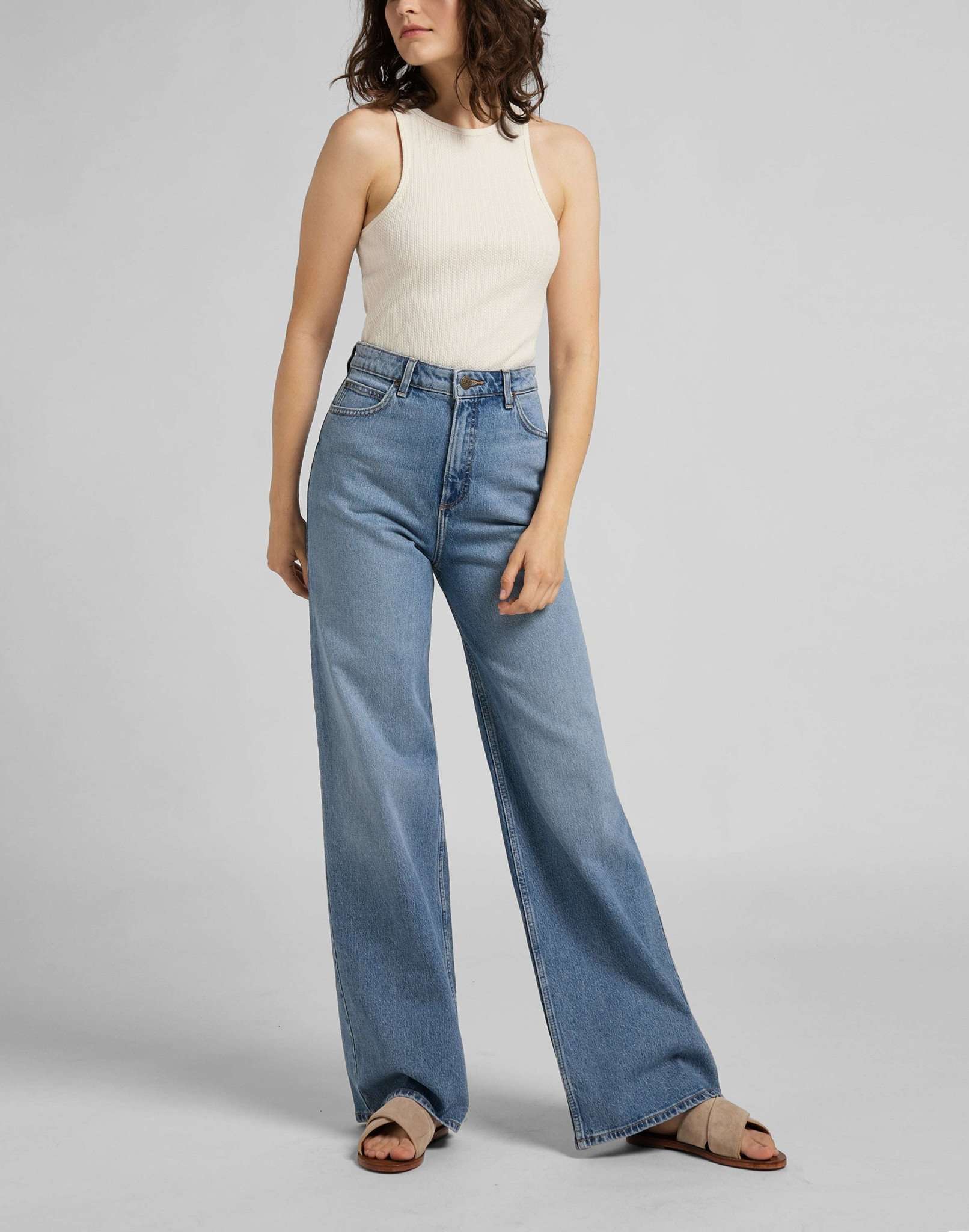 Stella A Line en jeans Mid Soho Lee