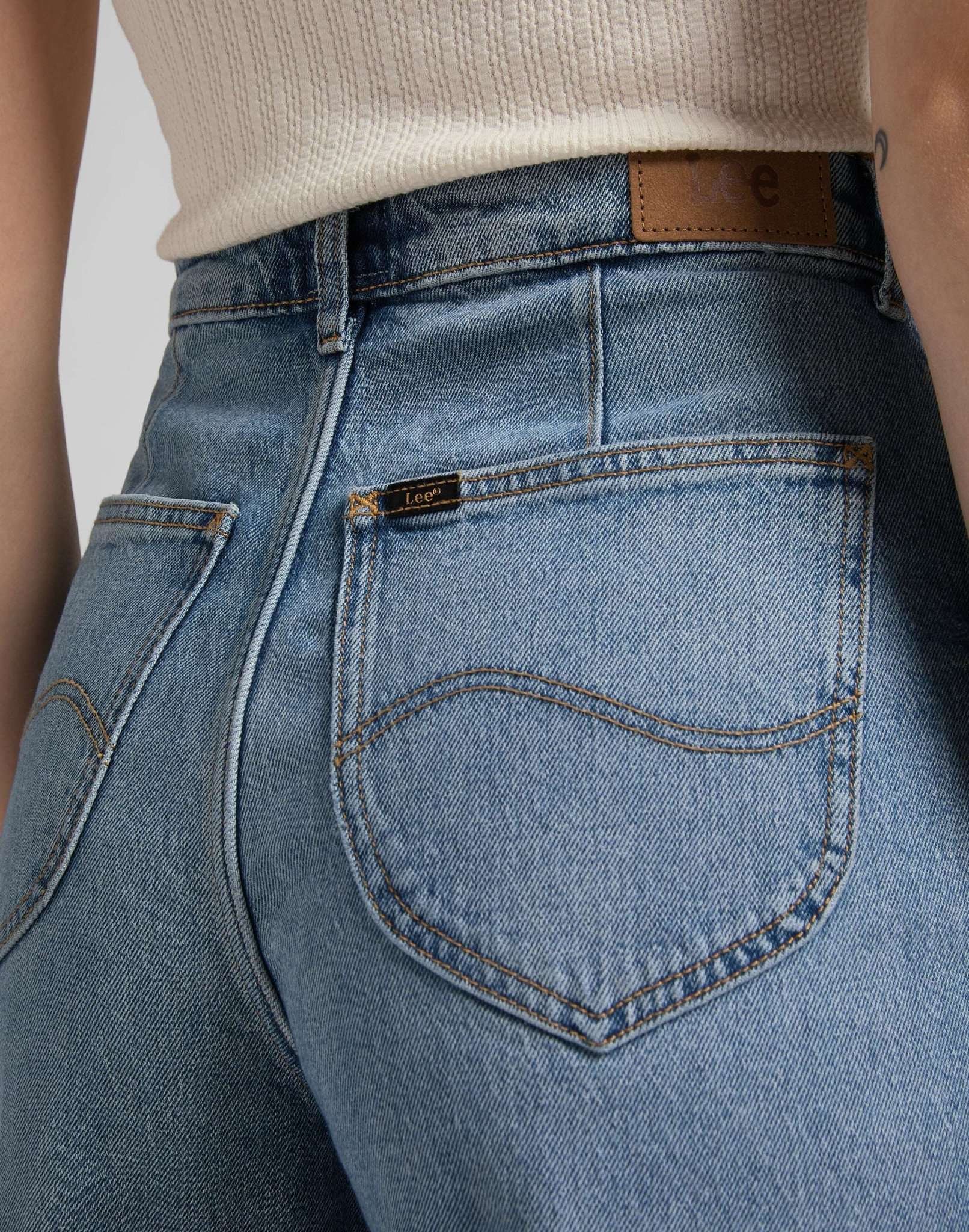 Stella A Line en jeans Mid Soho Lee