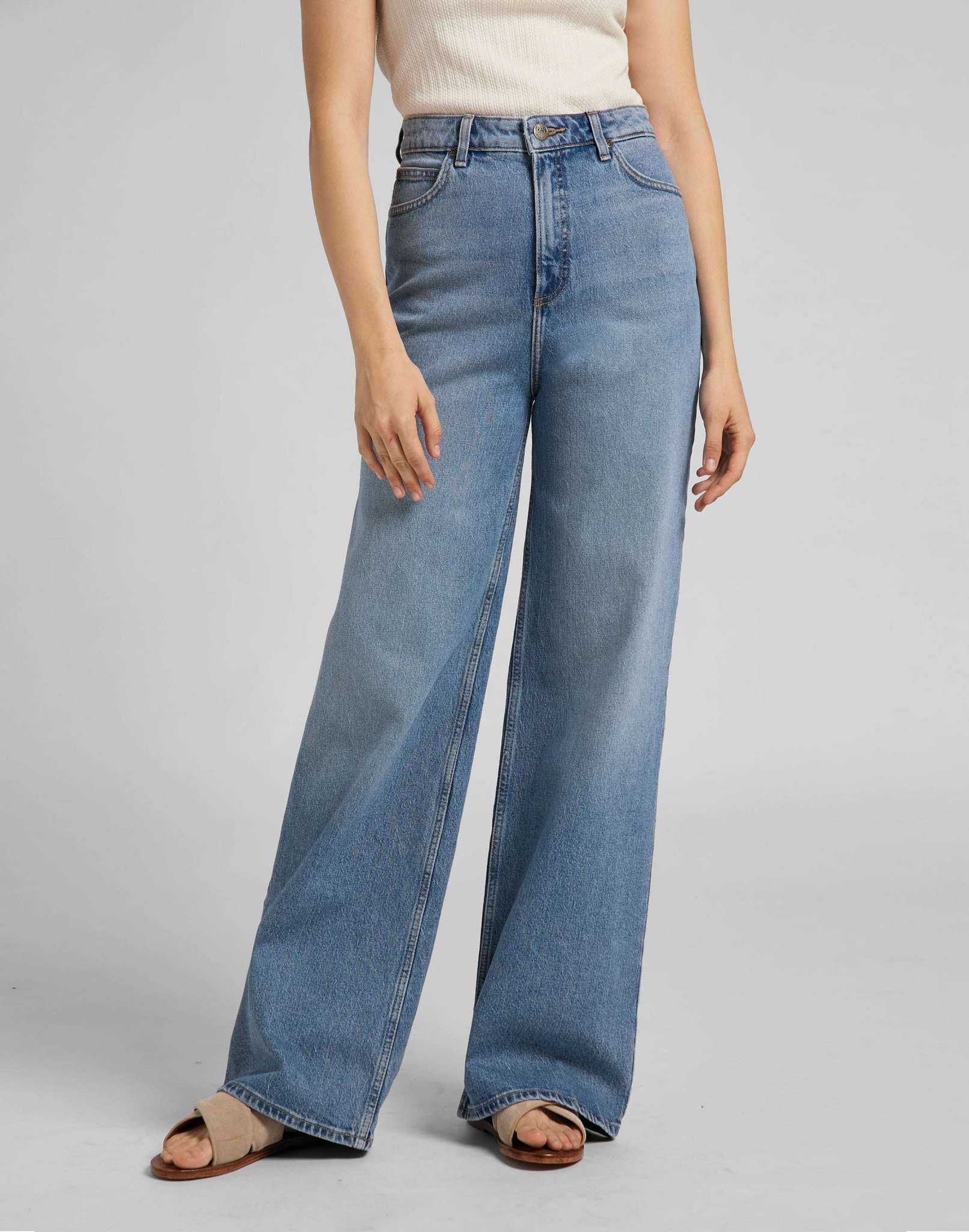Stella A Line en jeans Mid Soho Lee