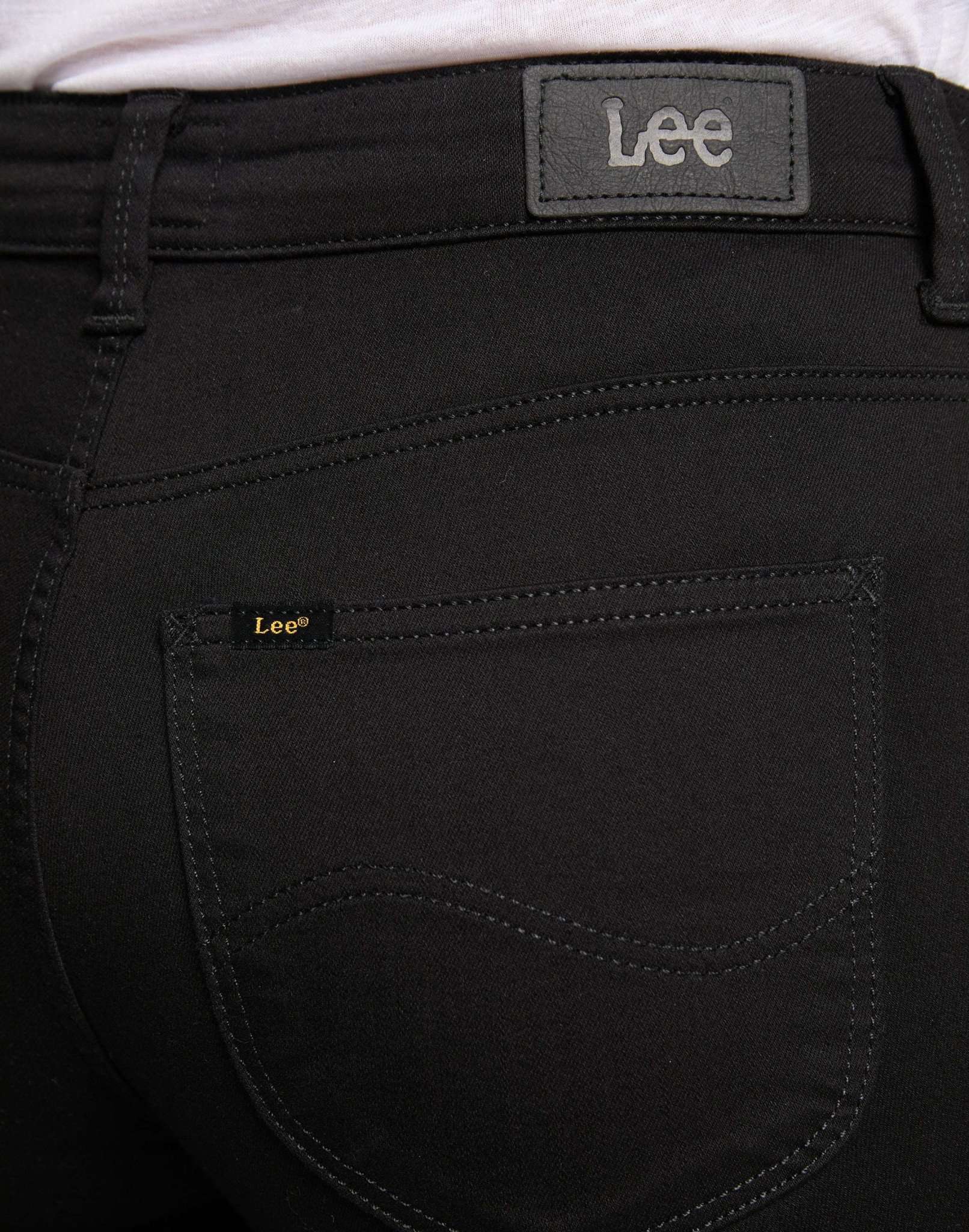 Breese Bootcut en jean noir rincé Lee