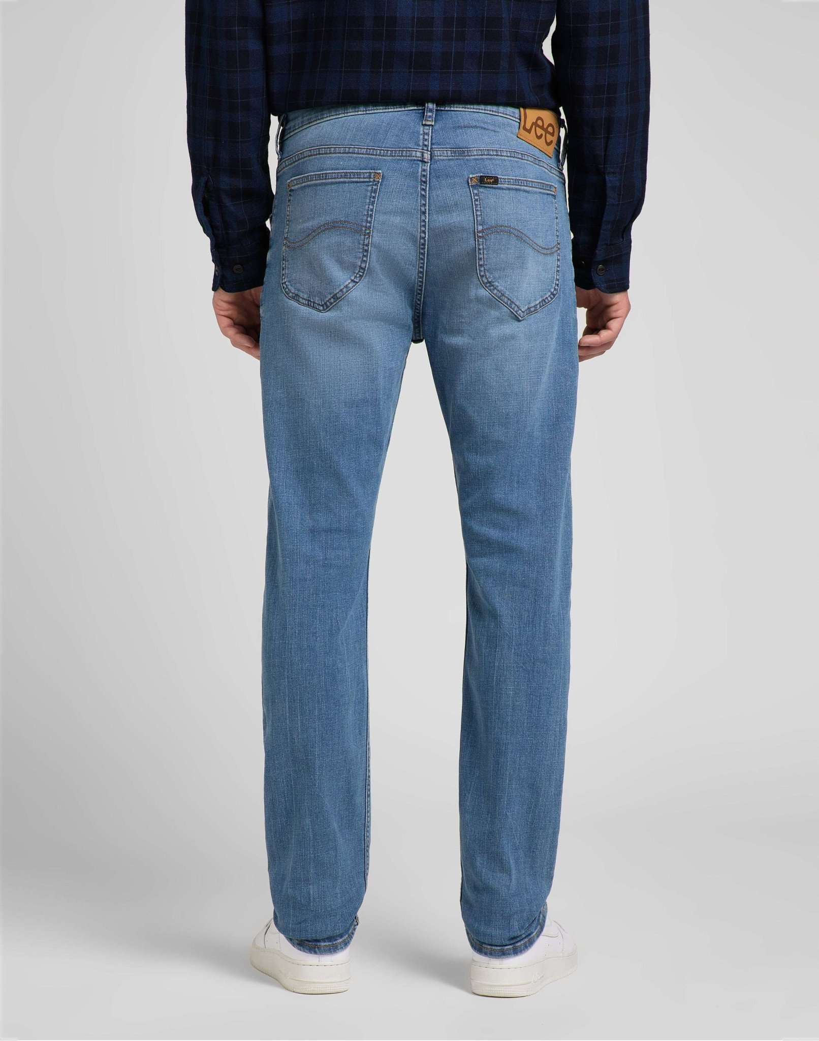 Rider in Worn In Cody Jeans Lee