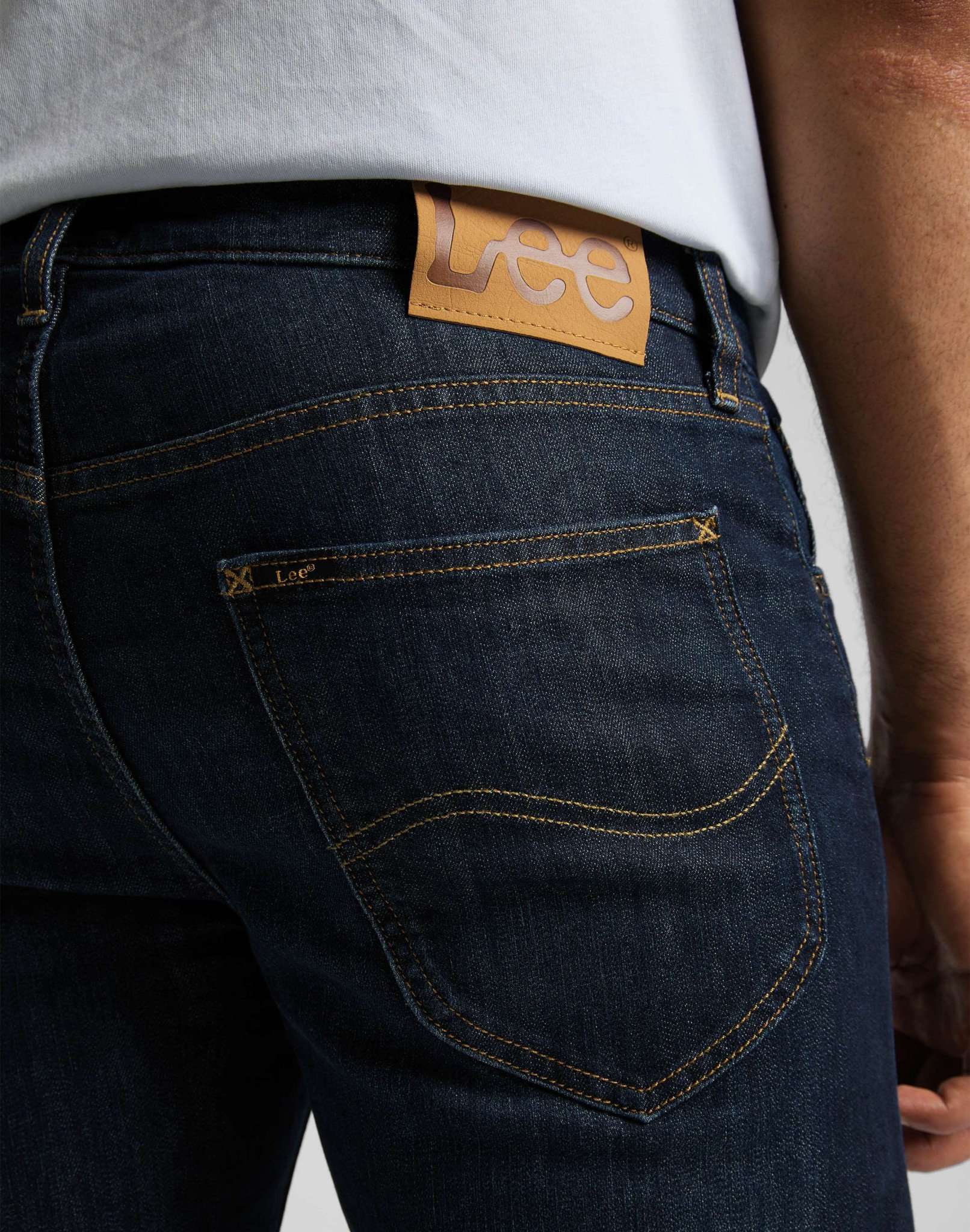 Daren Zip Fly en jeans à la main forte Lee