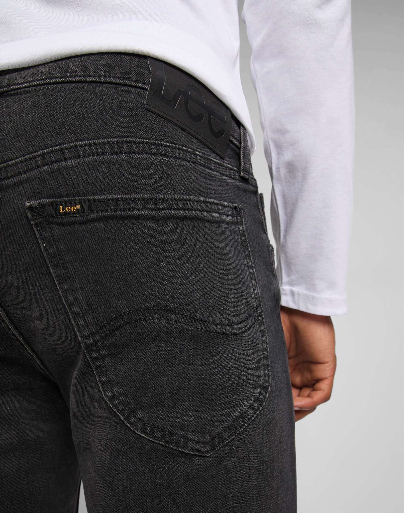 Daren Zip Fly en jeans Asphalt Rocker Lee