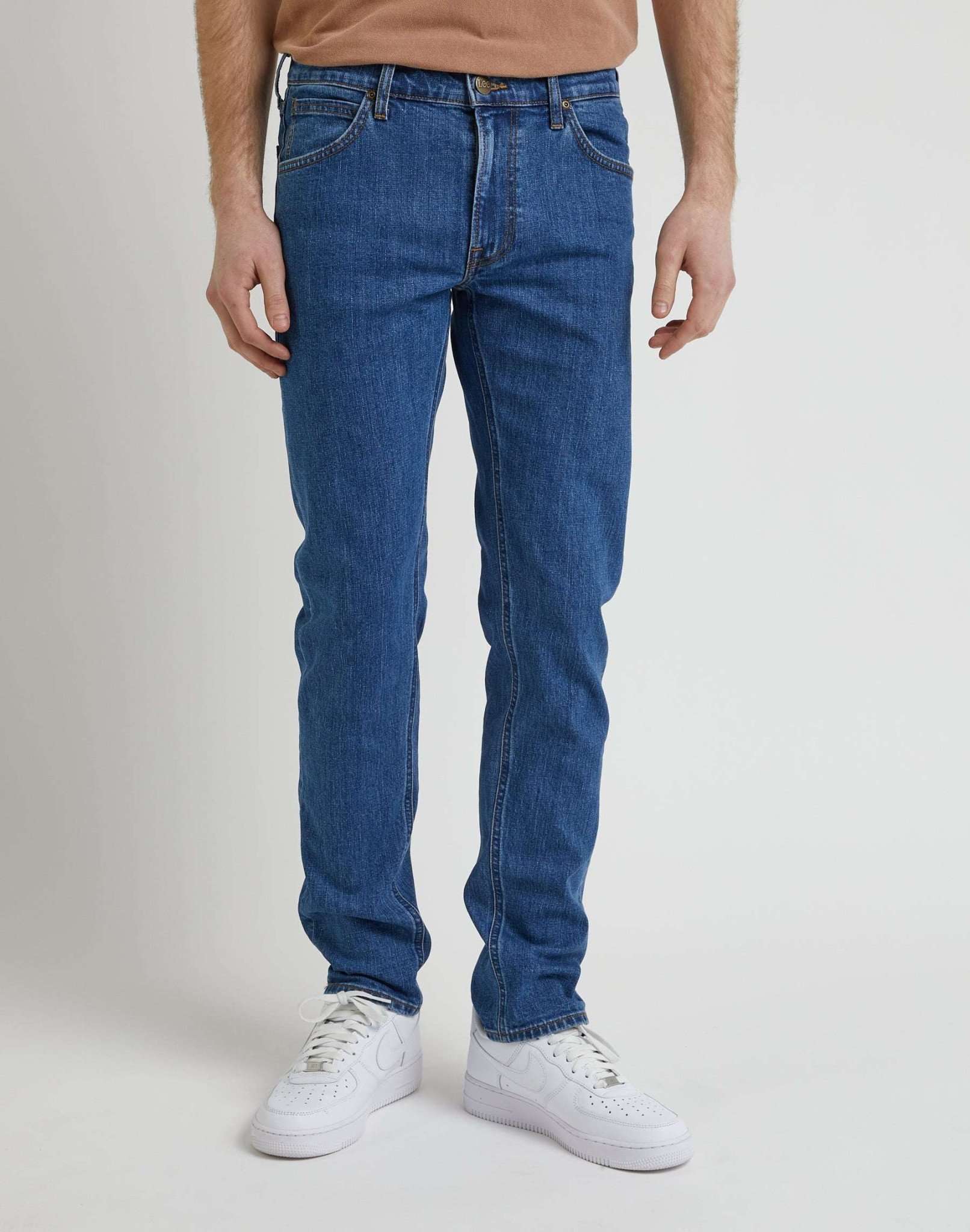 Daren Zip Fly en jeans Stoneage Mid Lee