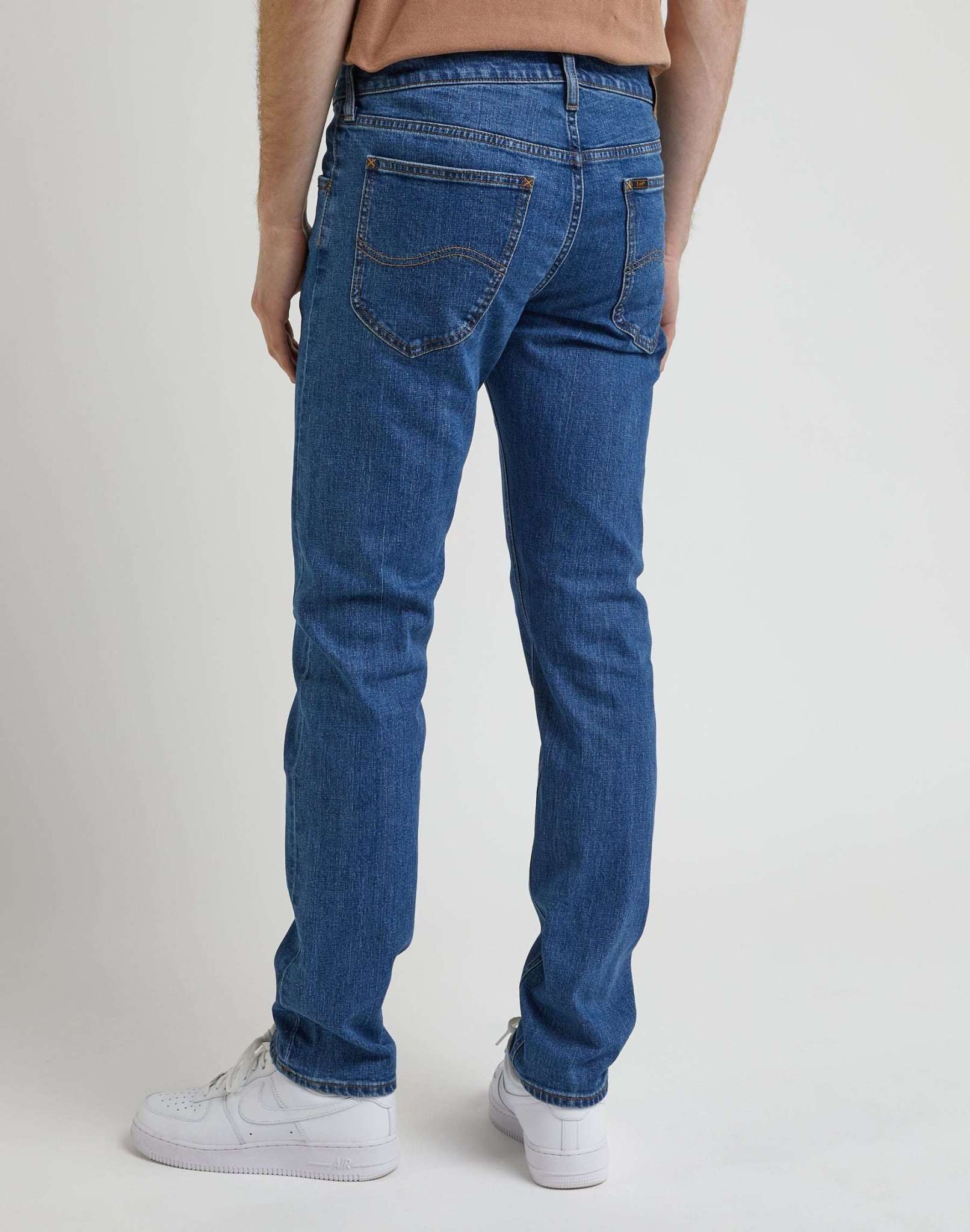 Daren Zip Fly en jeans Stoneage Mid Lee