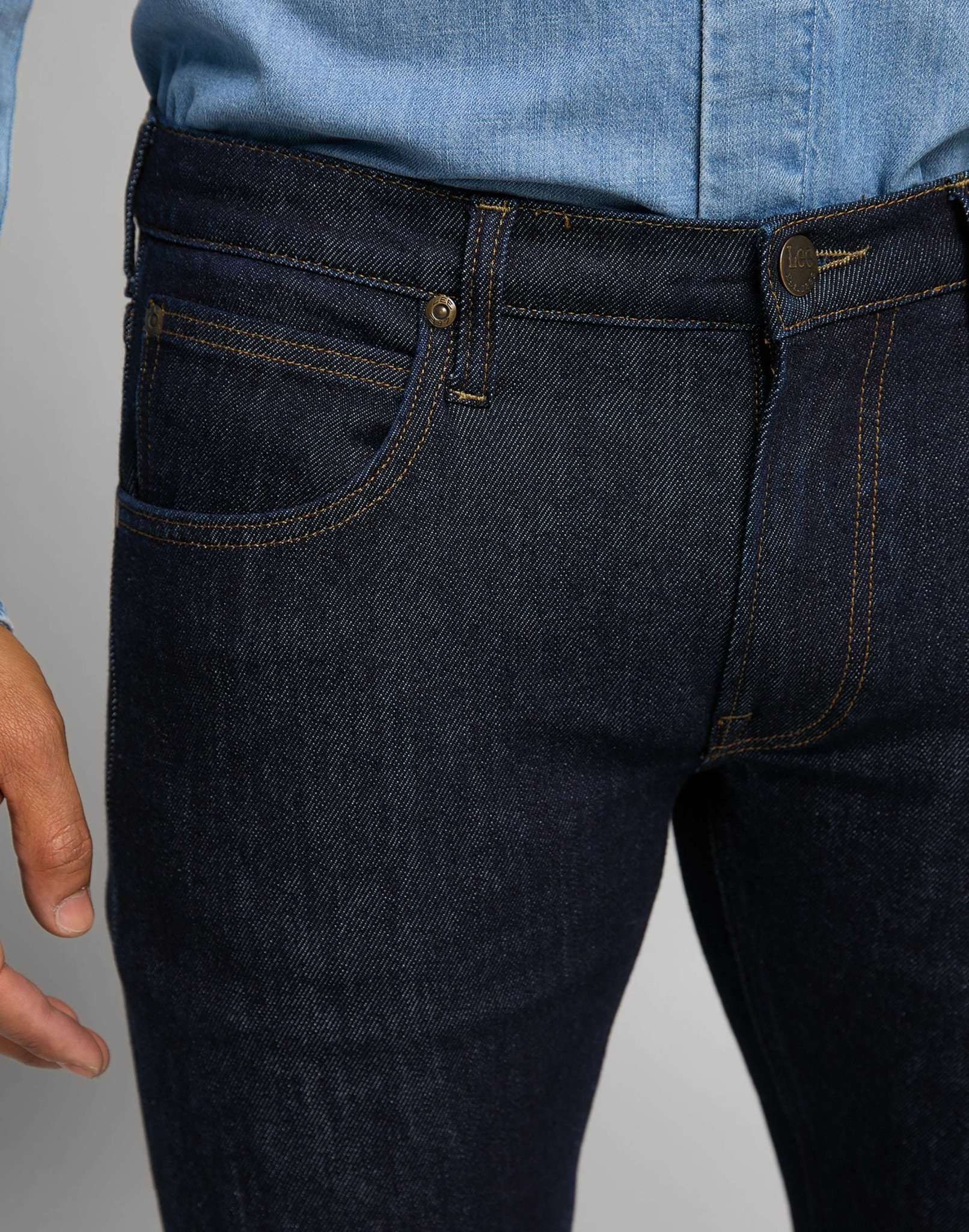 Daren Zip Fly en jeans rinse Lee