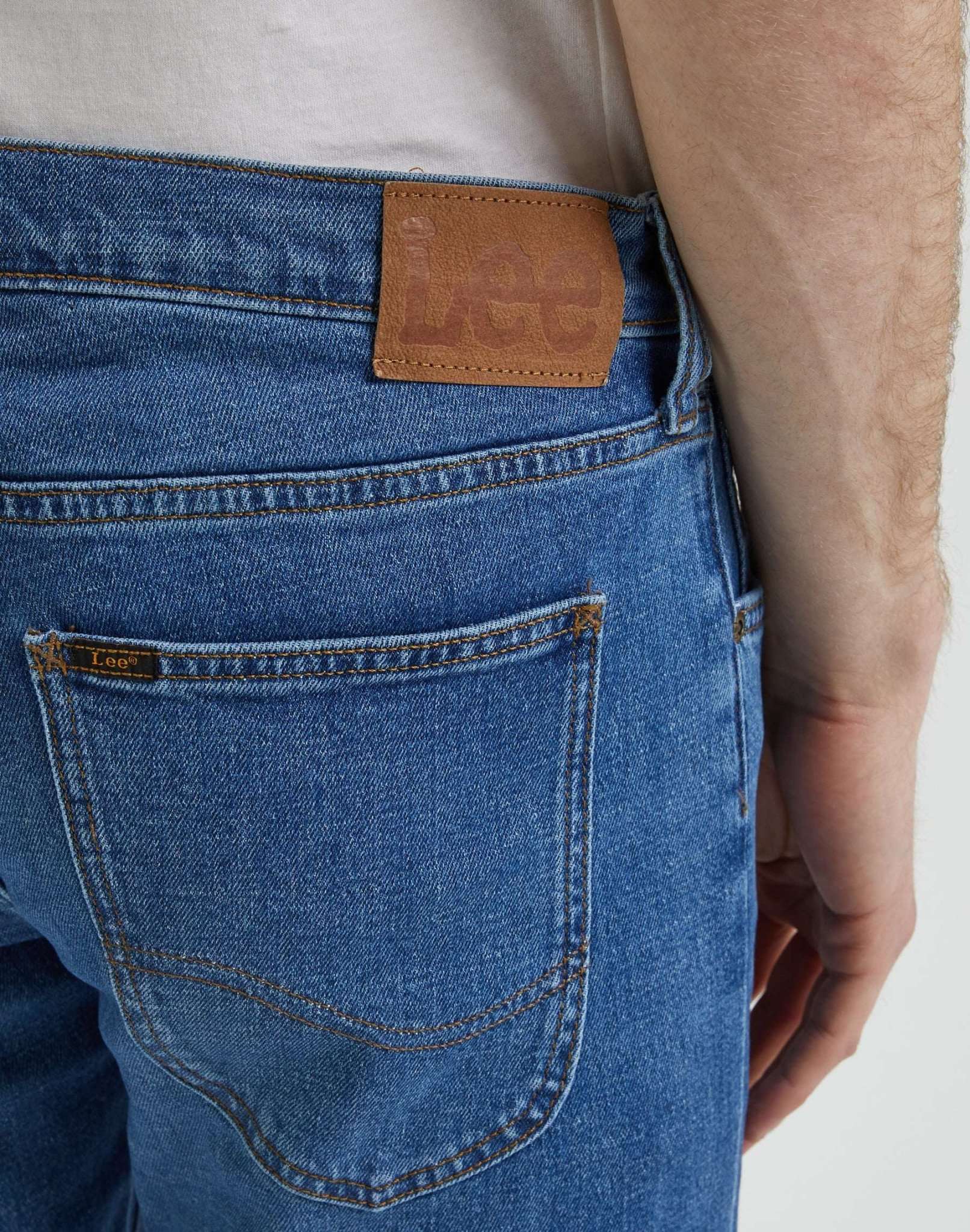 Luke en jeans Blue Shadow Mid Lee