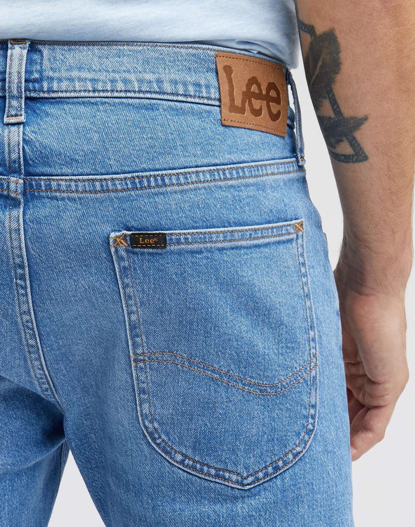Luke Low Stretch en jeans Working Man Worn Lee
