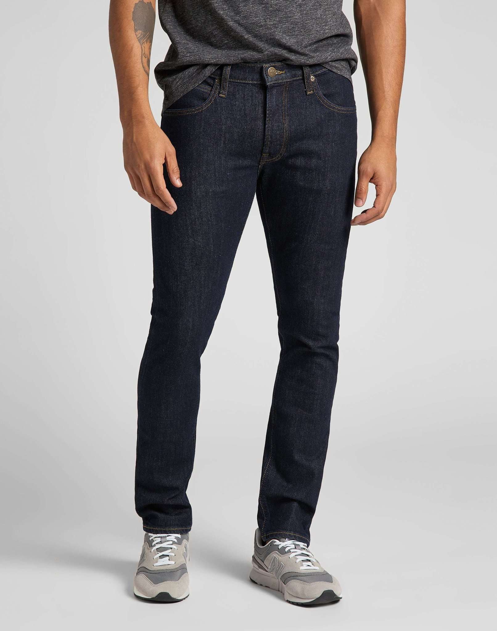 Luke Low Stretch en jeans rincés Lee