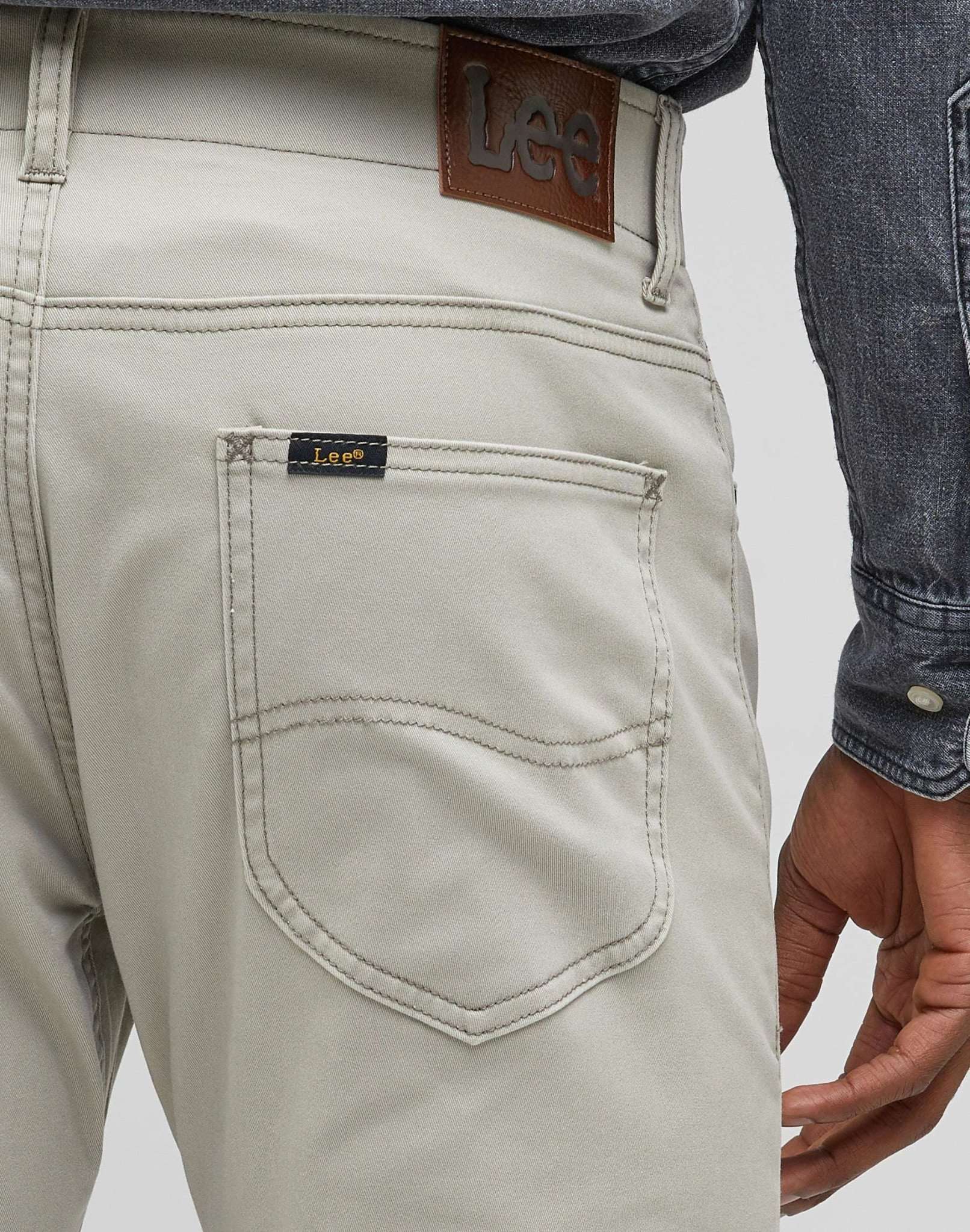 Slim Fit MVP en pantalon Mushroom Lee