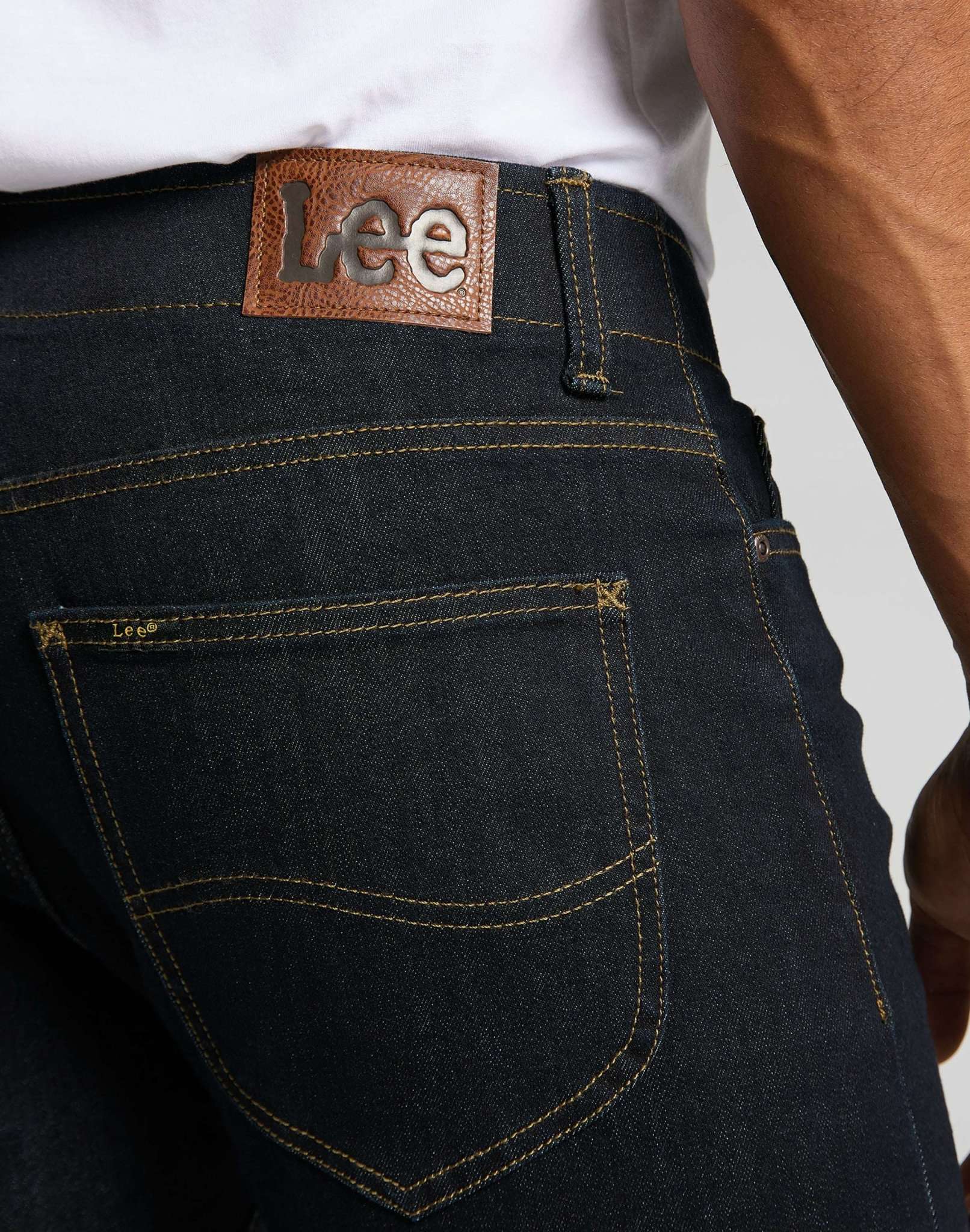 Slim Fit MVP en jeans rincés Lee