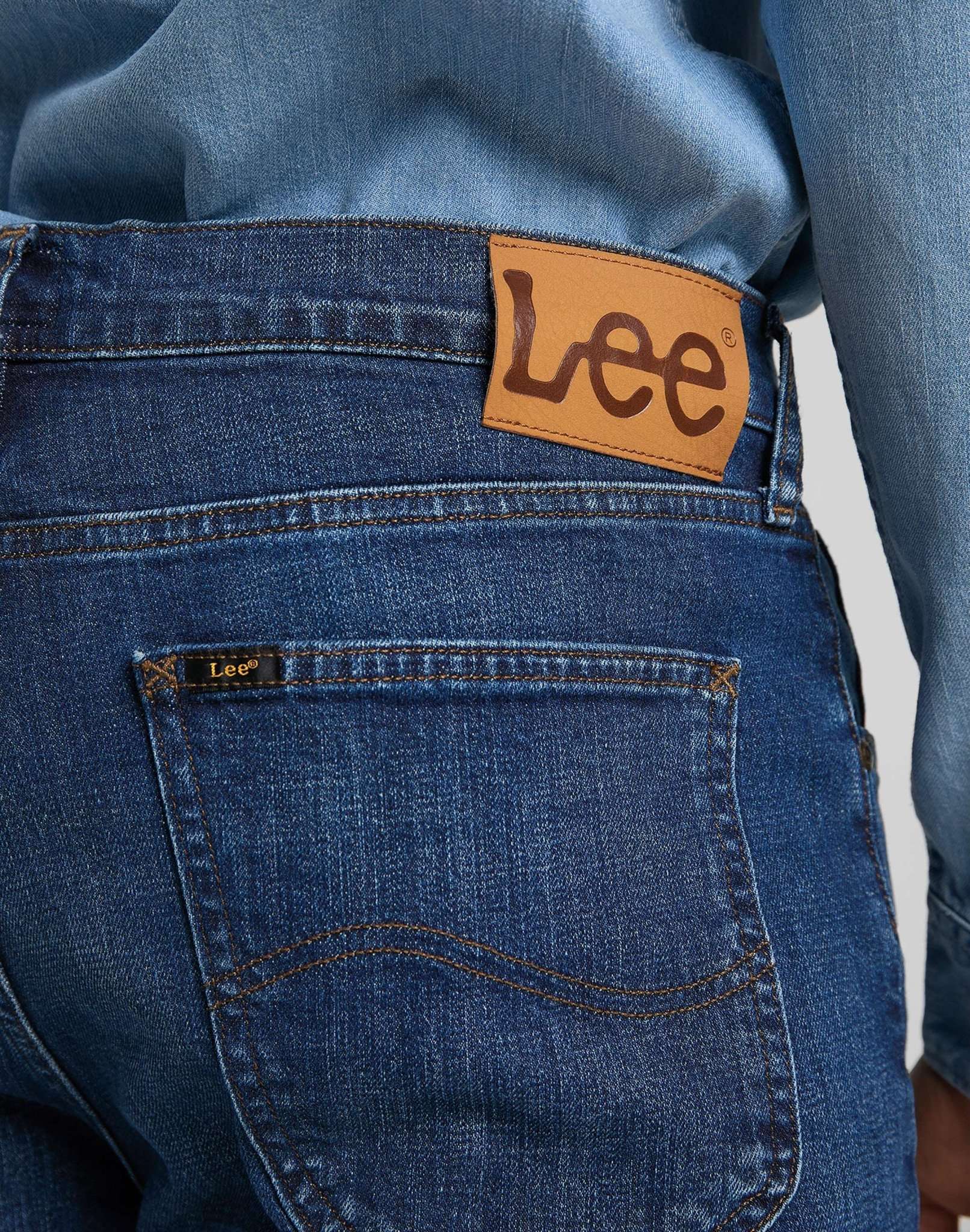 Austin en jeans Mid Bluegrass Lee
