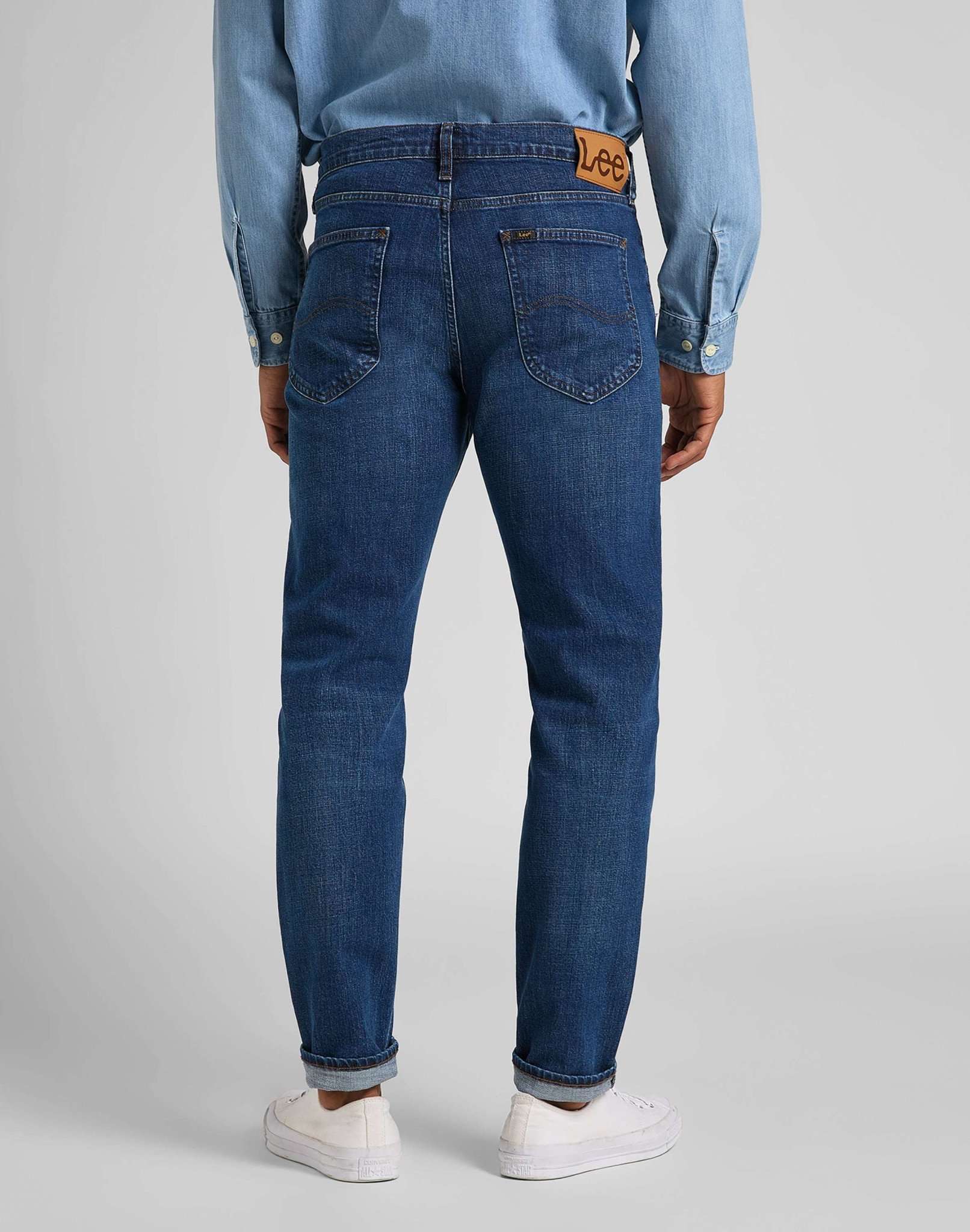 Austin en jeans Mid Bluegrass Lee
