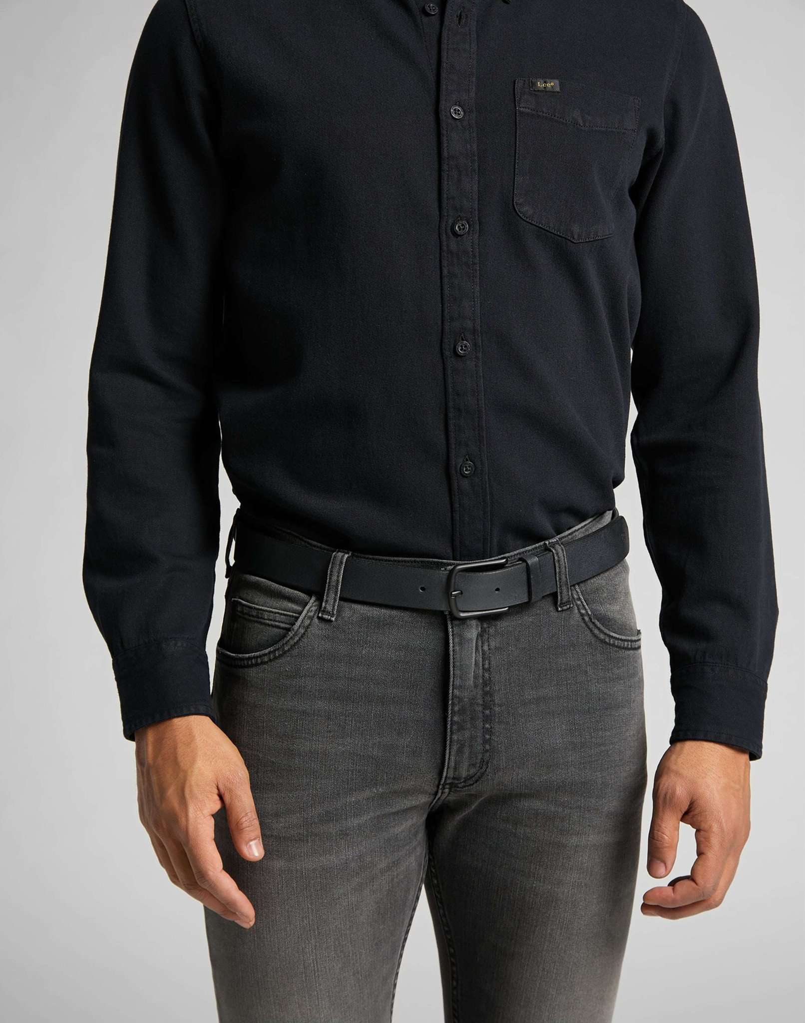 Core Belt in Black Ceinture Lee