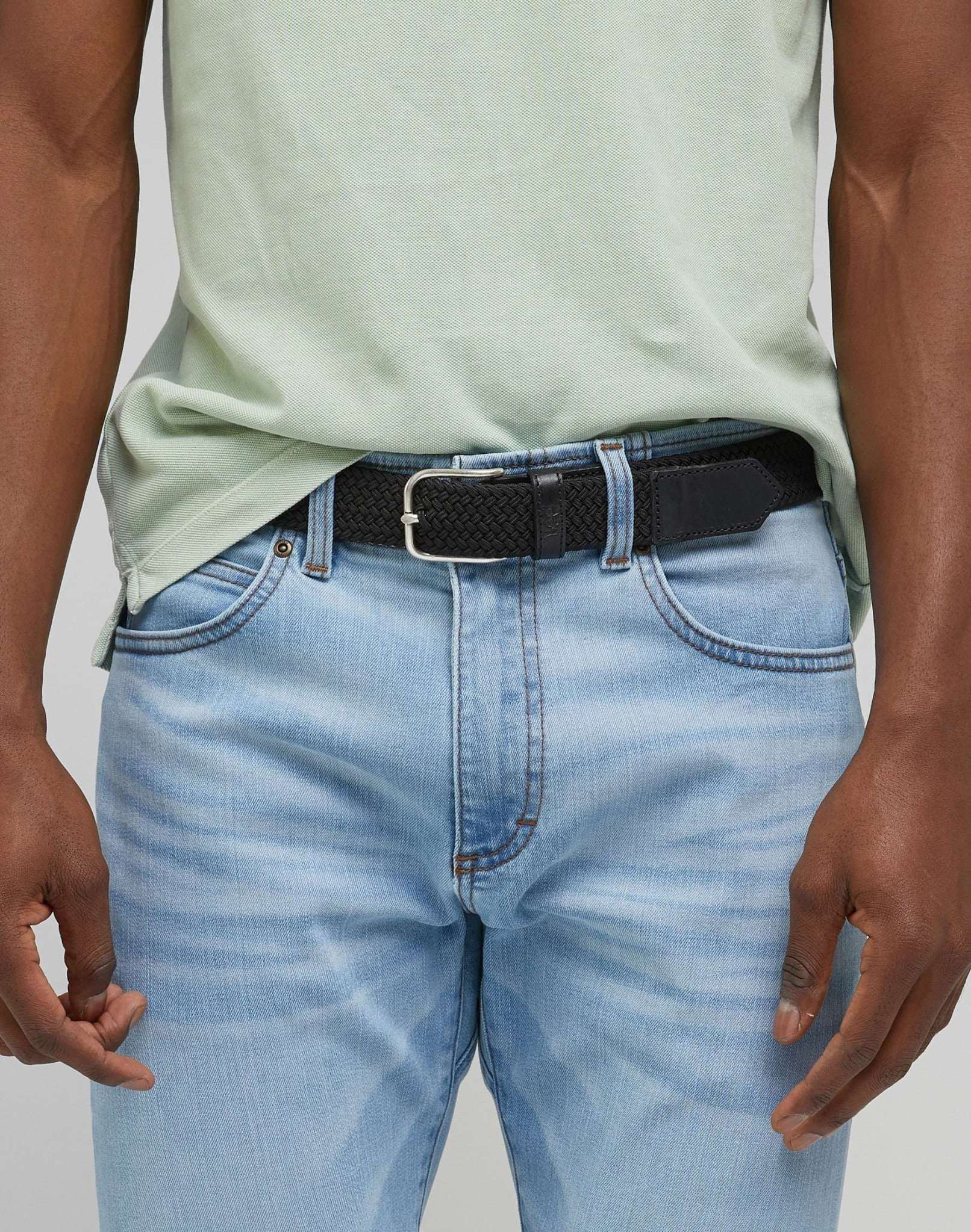 Ceinture élastique en noir Ceinture Lee