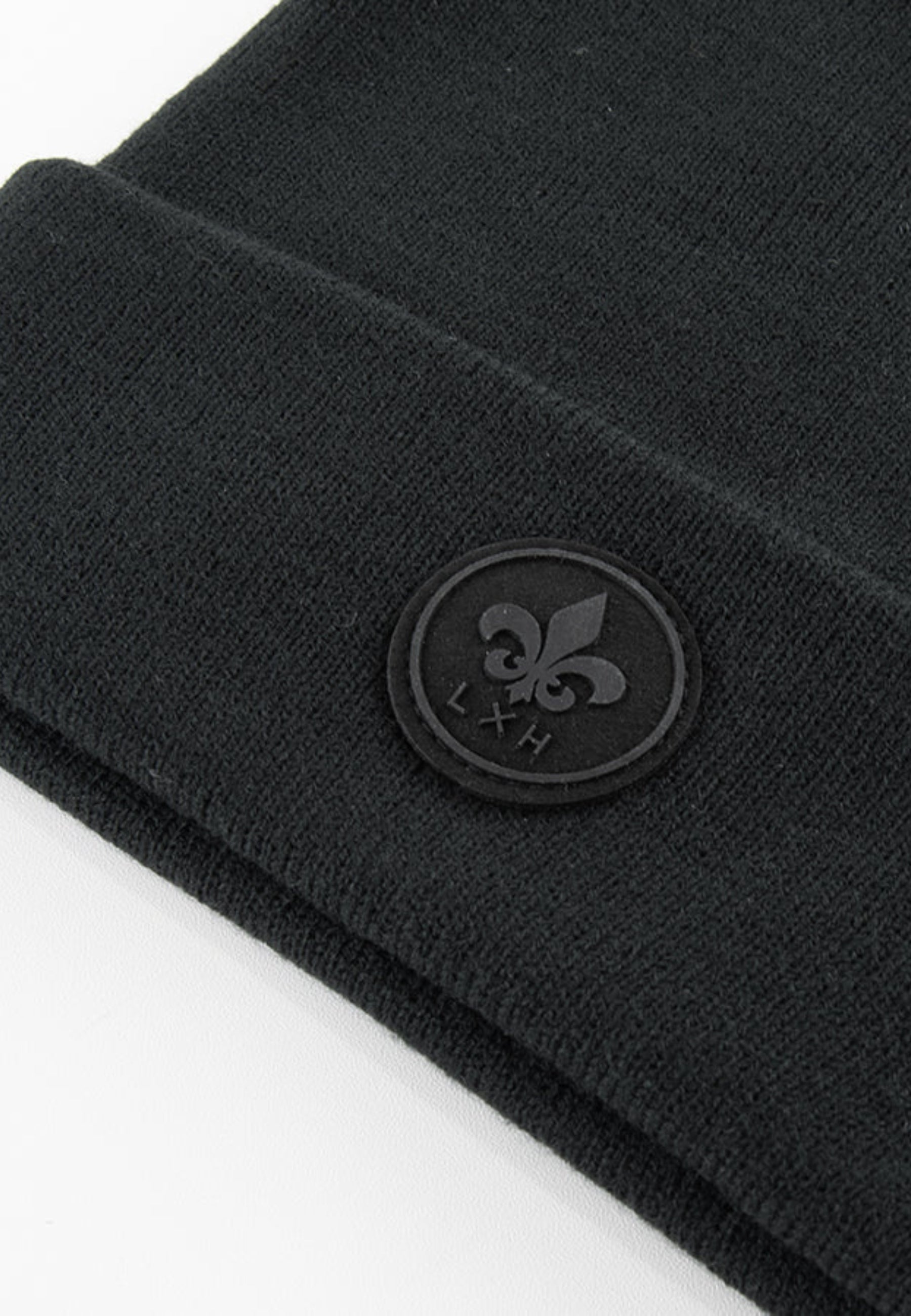 Bonnet Maille Fine à Noir Bonnets LXH