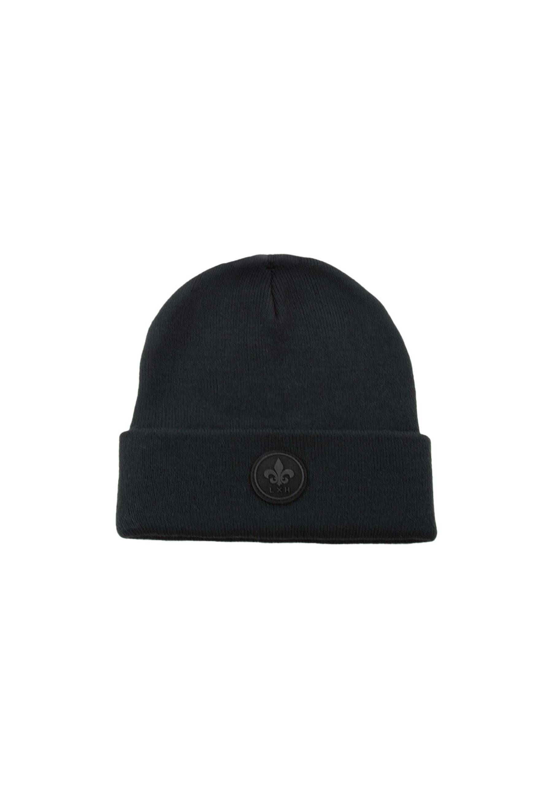 Bonnet Maille Fine à Noir Bonnets LXH