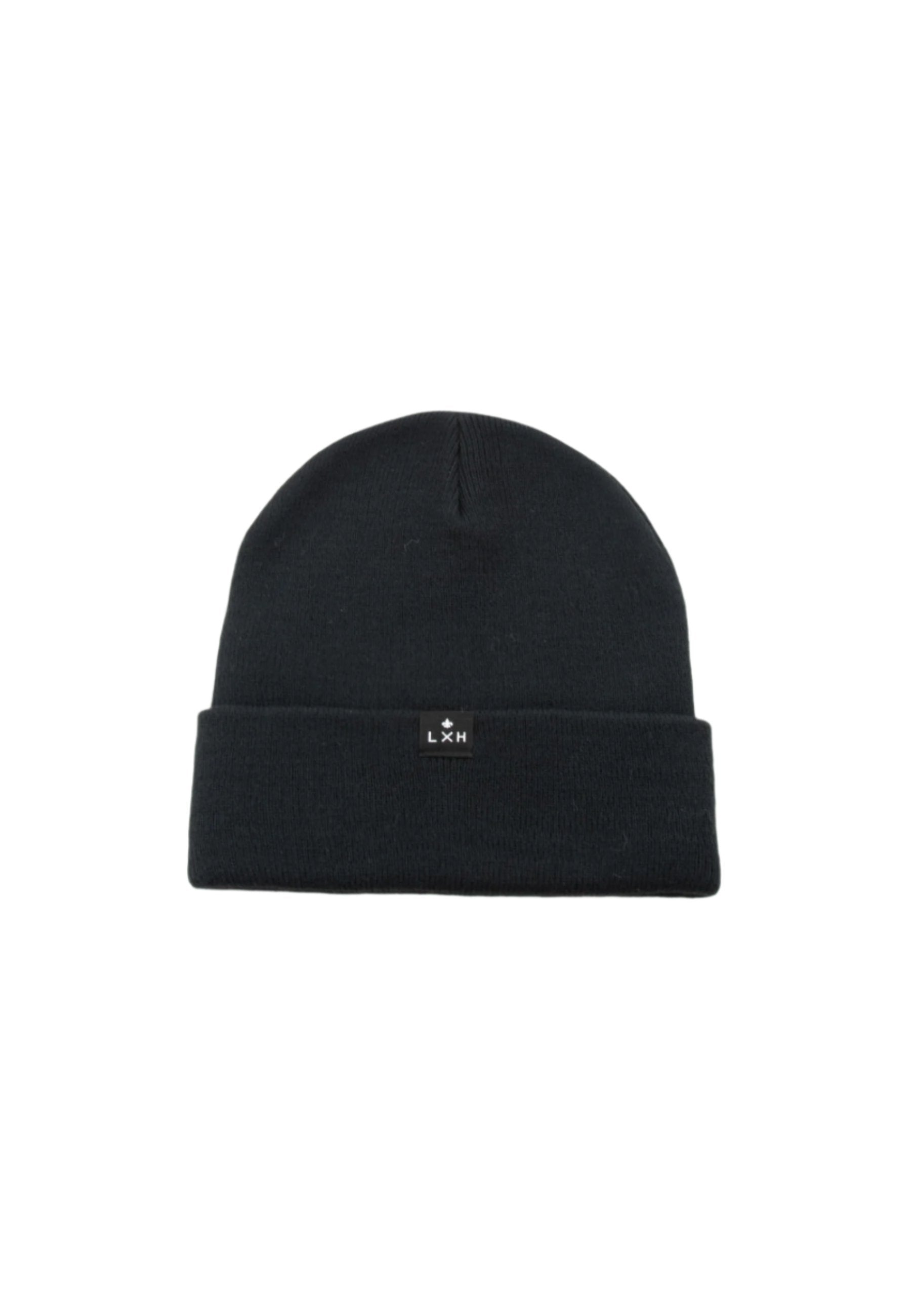 Bonnet Maille Fine à Noir Bonnets LXH